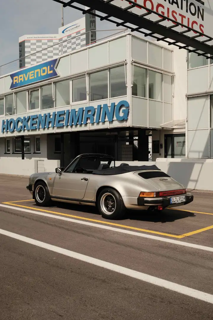 Porsche 911 Carrera Cabriolet, G 3.2 Deutsch, Klima, Motor üb Beige - 2