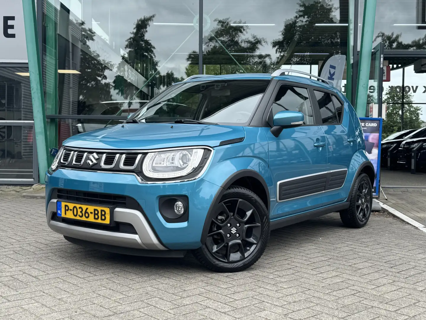 Suzuki Ignis 1.2 Smart Hybrid Allgrip Style 83pk | Luxe Leder i Blauw - 1