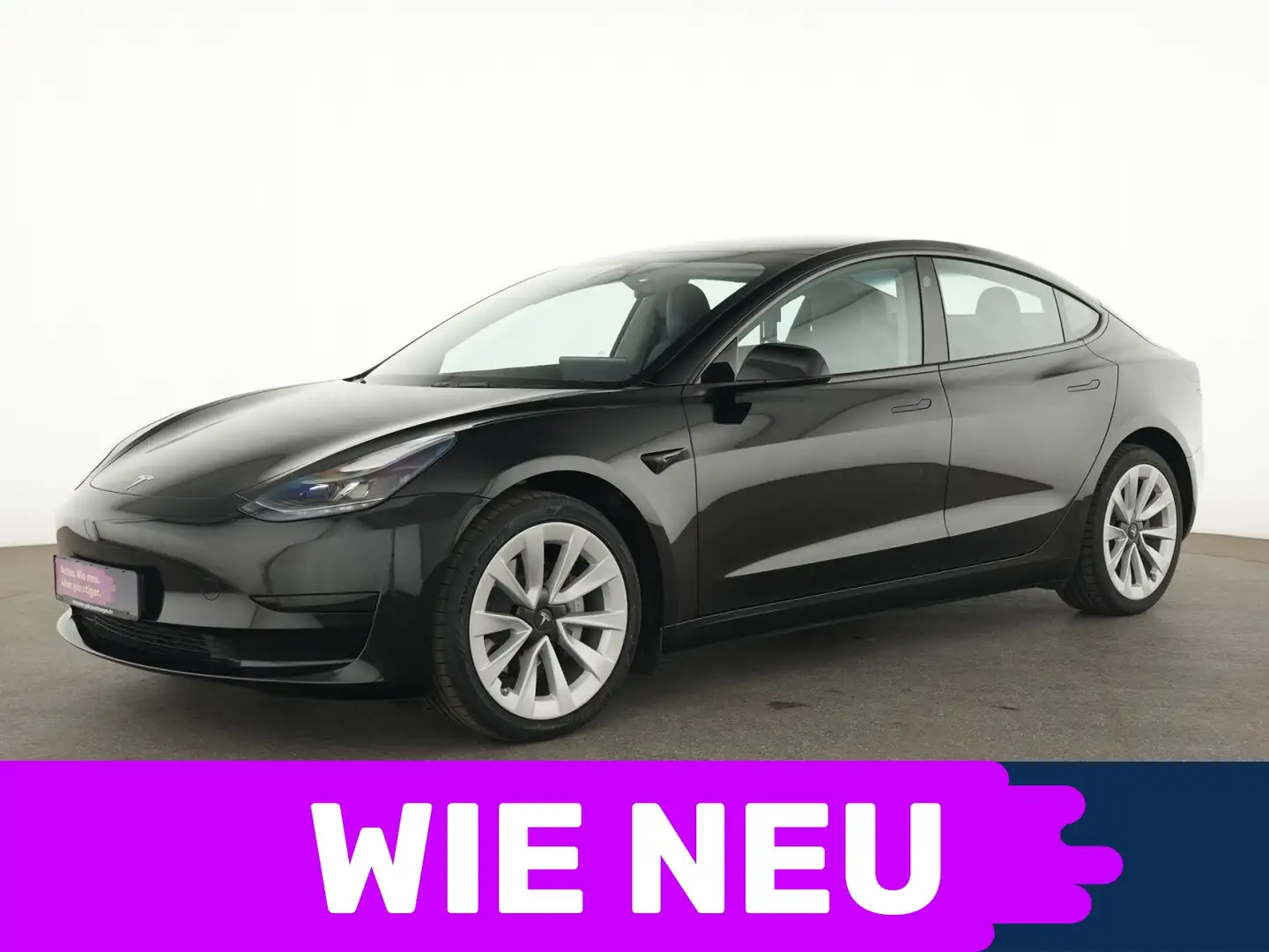 Tesla Model 3 Rückfahrkamera HD|ACC|Navigation Schwarz - 1