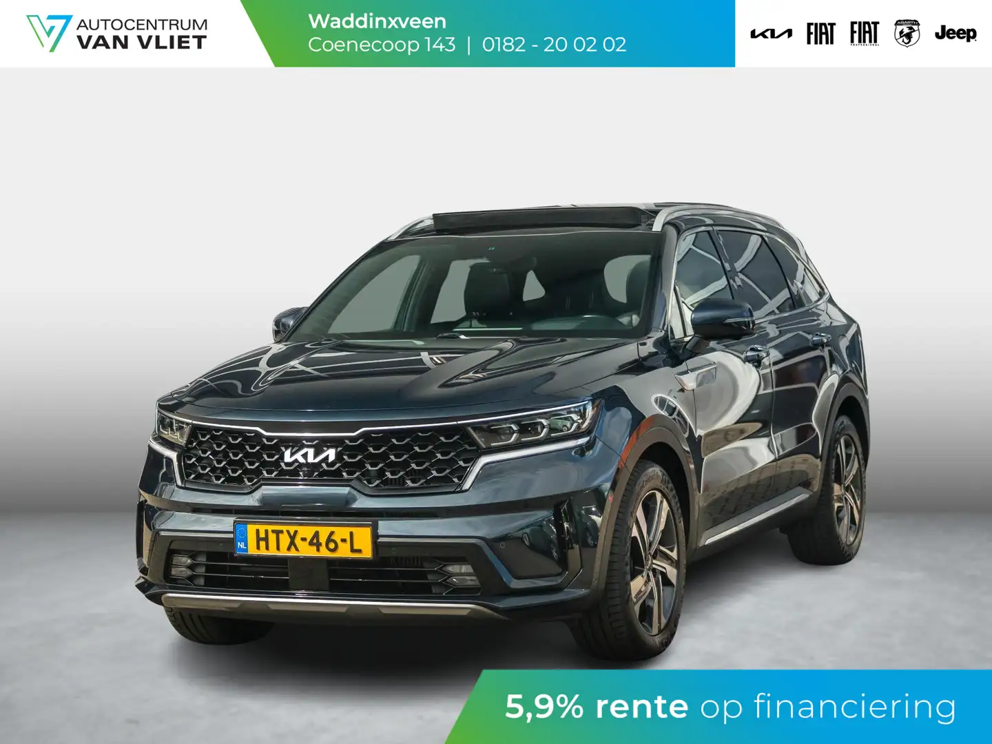 Kia Sorento 1.6 T-GDI Plug-in Hybrid 4WD ExecutiveLine 5p. | S Blauw - 1