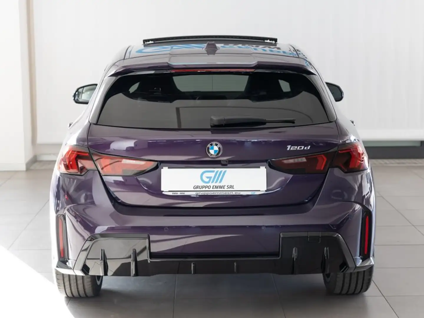 BMW 120 48V 163CV M SPORT PRO-KM ZERO-AUTOMATICA Violet - 2