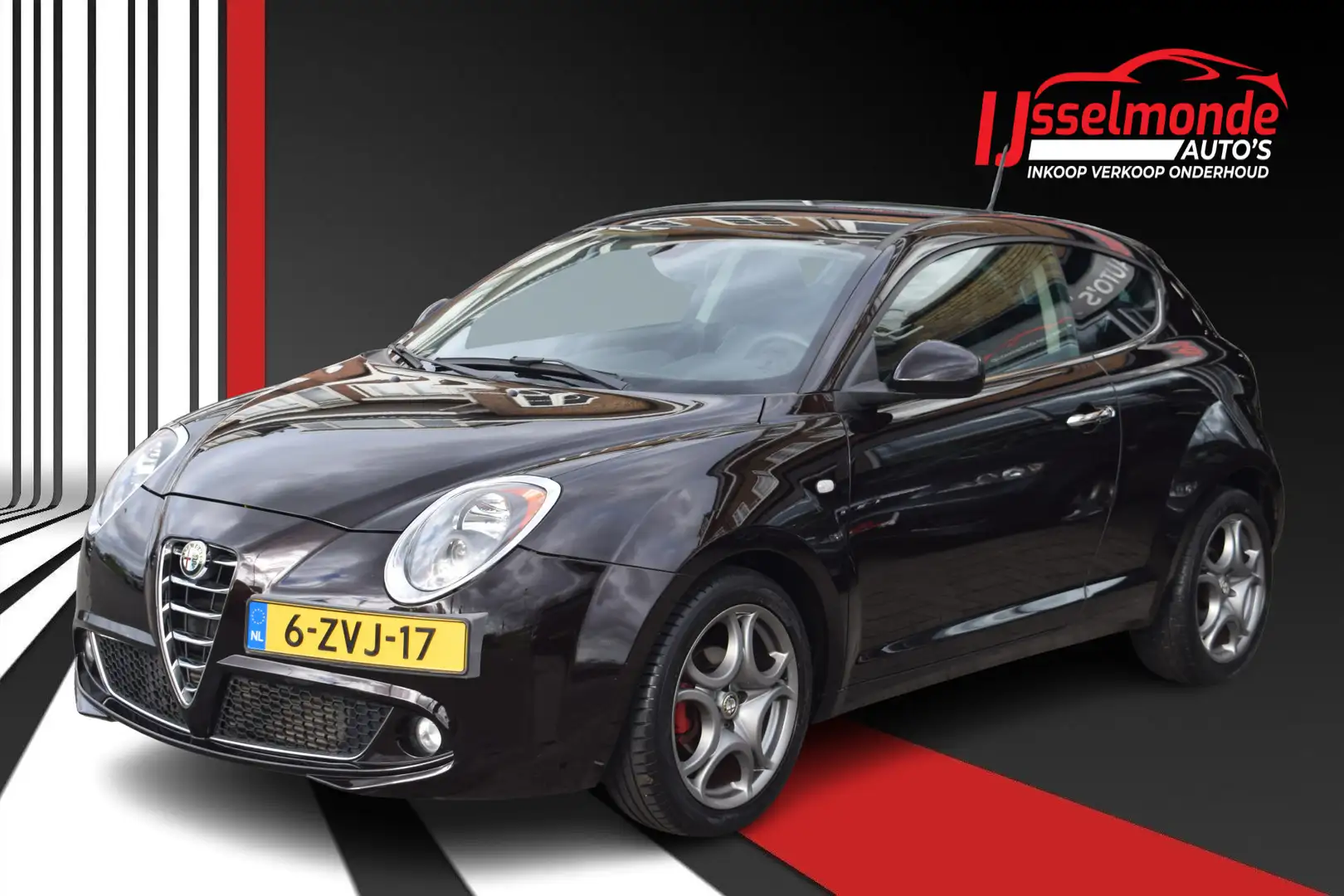 Alfa Romeo MiTo 0.9 TwinAir Esclusivo NAP PDC Climate Cruise Navi Zwart - 1