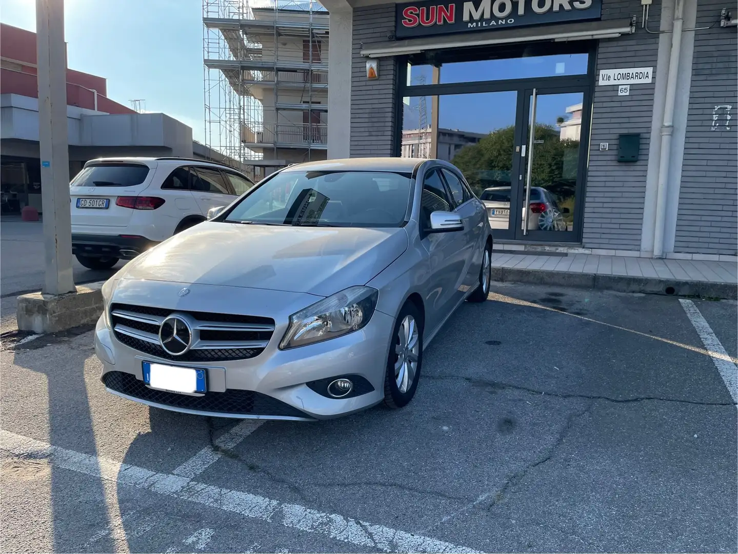 Mercedes-Benz A 180 A 180 cdi (be) Sport auto Argento - 2