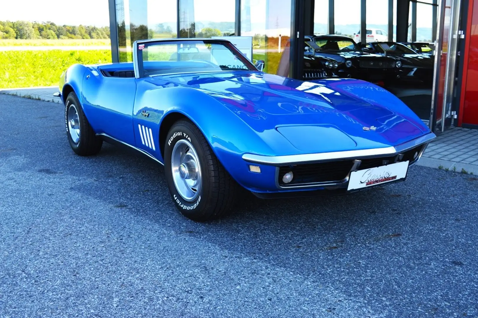 Corvette Corvette Stingray Cabrio Bleu - 2