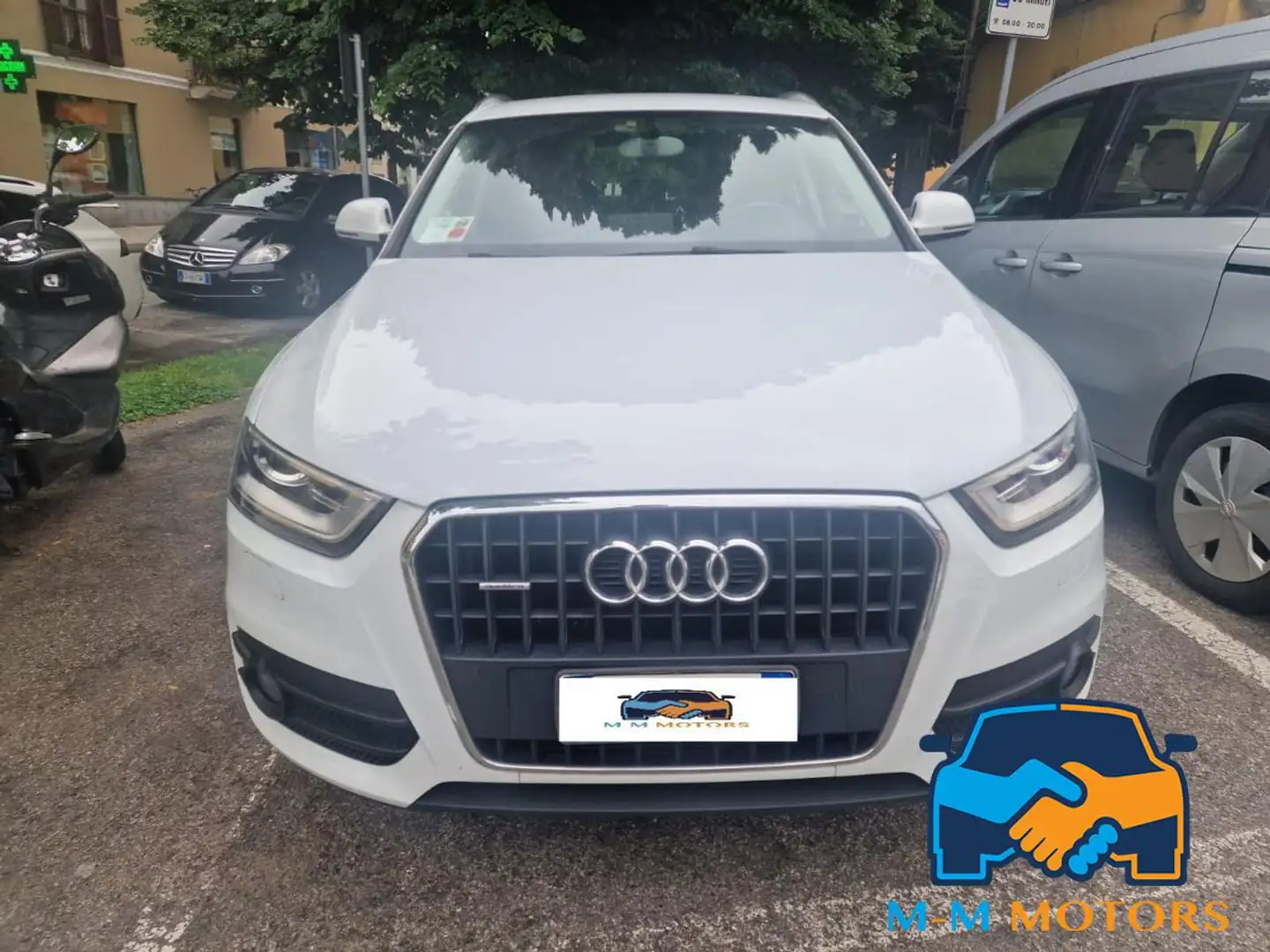 Audi Q3 2.0 TDI 177 CV quattro S tronic Advanced Blanc - 2