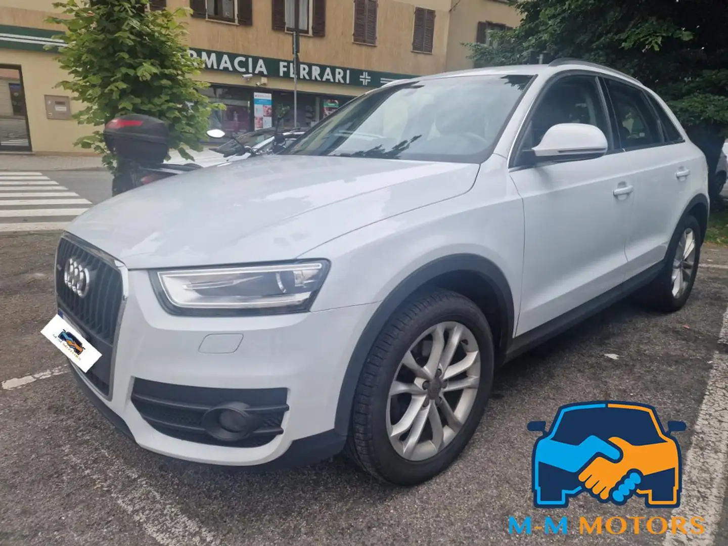 Audi Q3 2.0 TDI 177 CV quattro S tronic Advanced Blanc - 1
