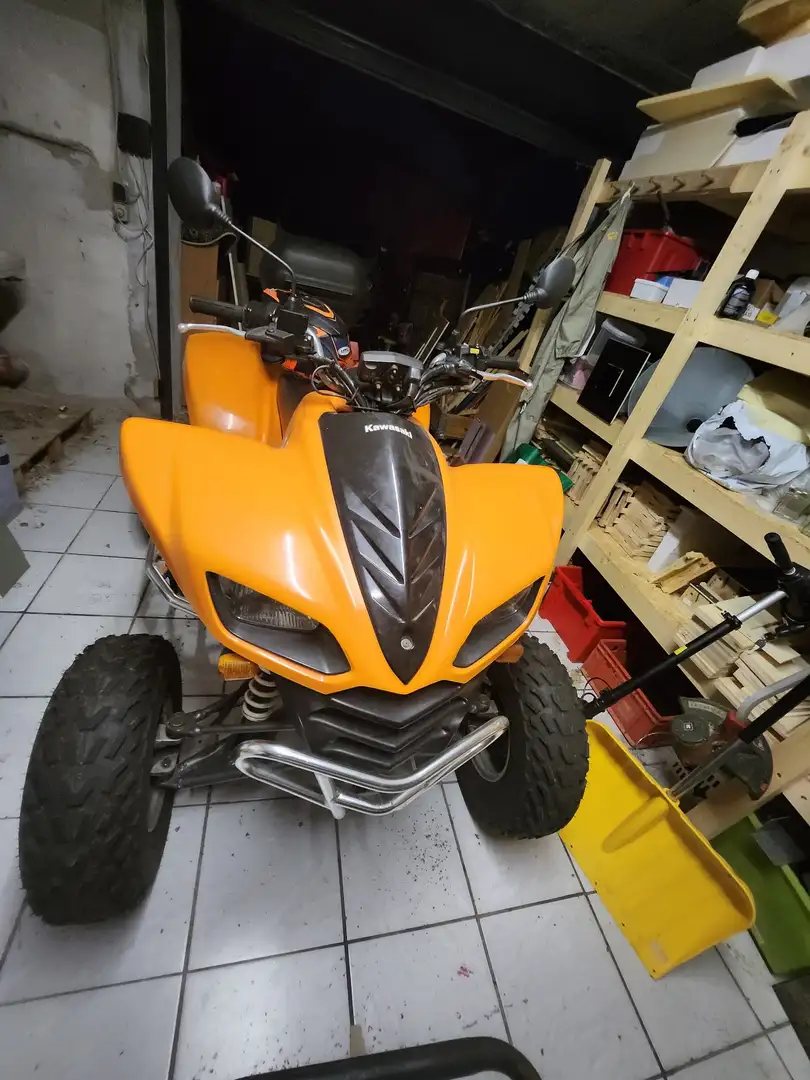 Kawasaki KFX 700 Arancione - 2