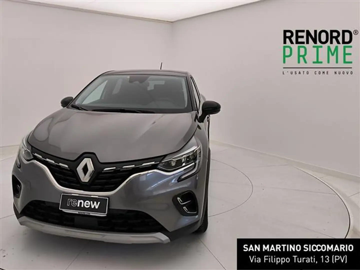 Renault Captur 1.6 E-Tech hybrid Intens 145cv auto Grigio - 1