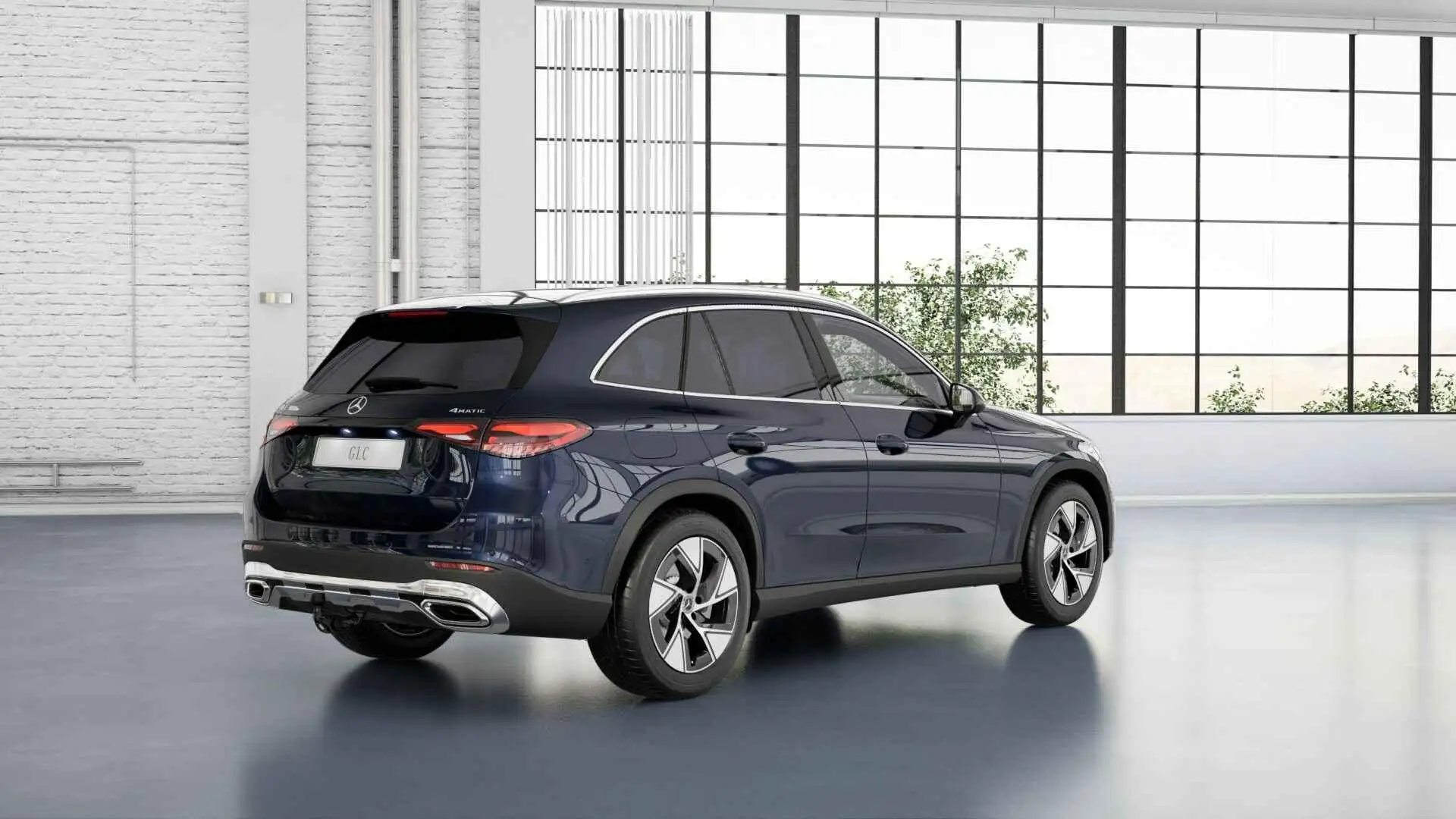 Mercedes-Benz GLC 300 300e 4MATIC Luxury Line | Burmester | Panoramadak Blauw - 2