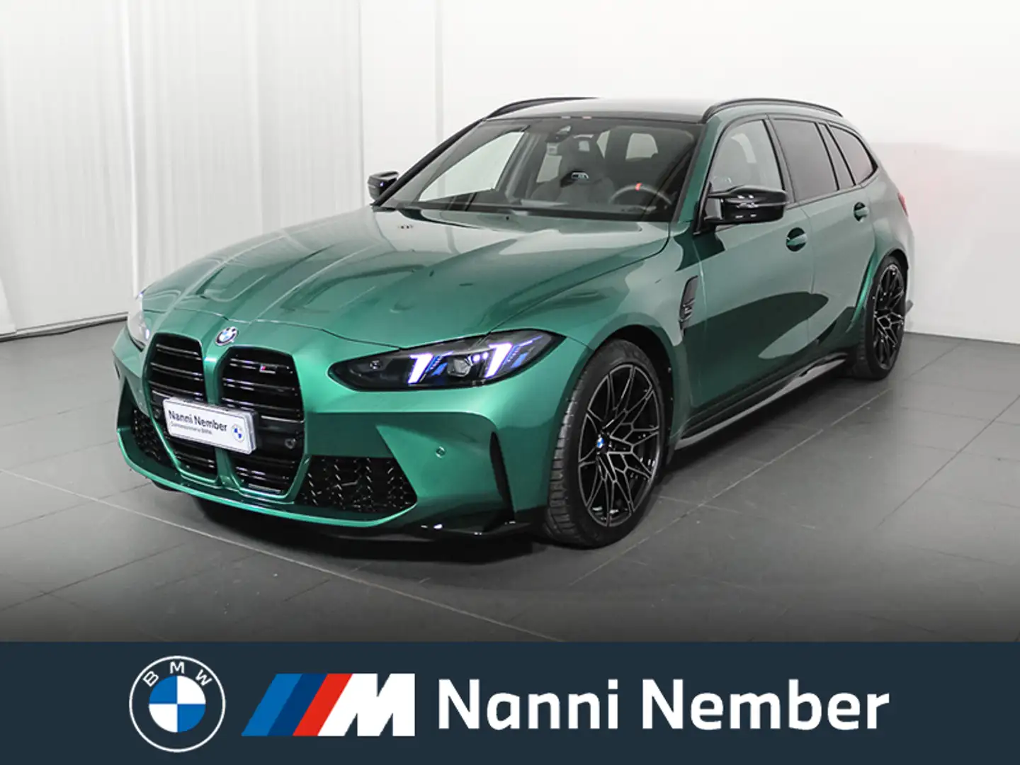 BMW M3 Competition M xDrive Touring Verde - 1