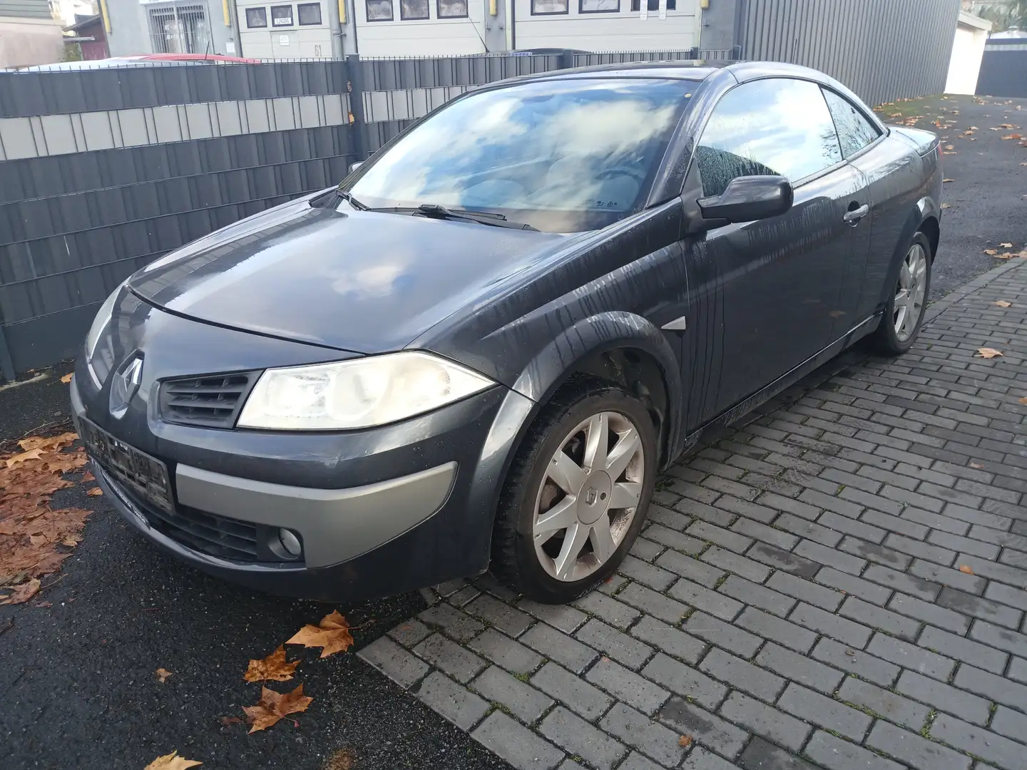 Renault Megane 2.0 Cabrio Leder Klima Panorama Alu Zwart - 1