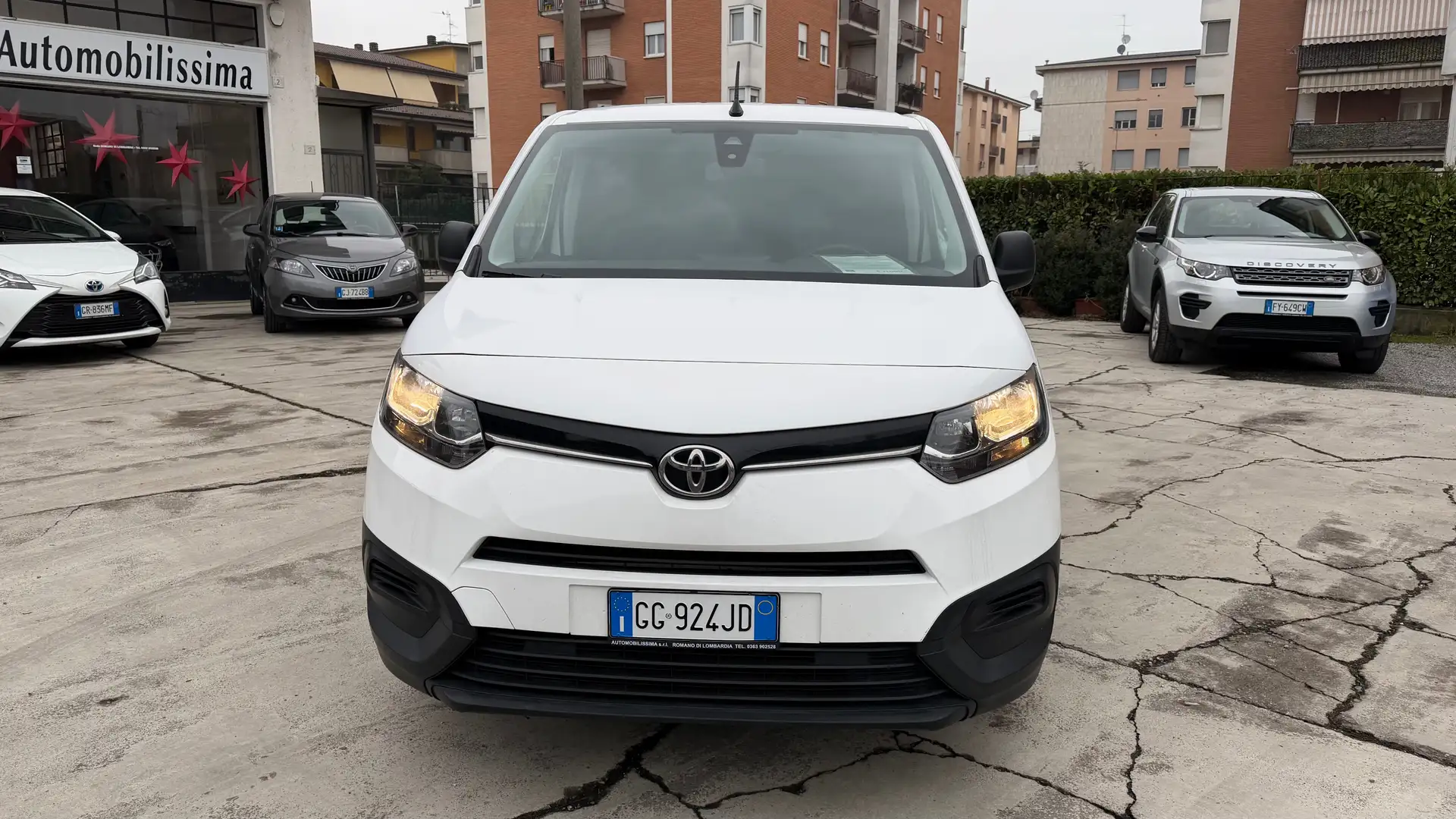Toyota Proace City 1.5D Active SOLO KM 63900 EURO 6D-ISC Bianco - 2