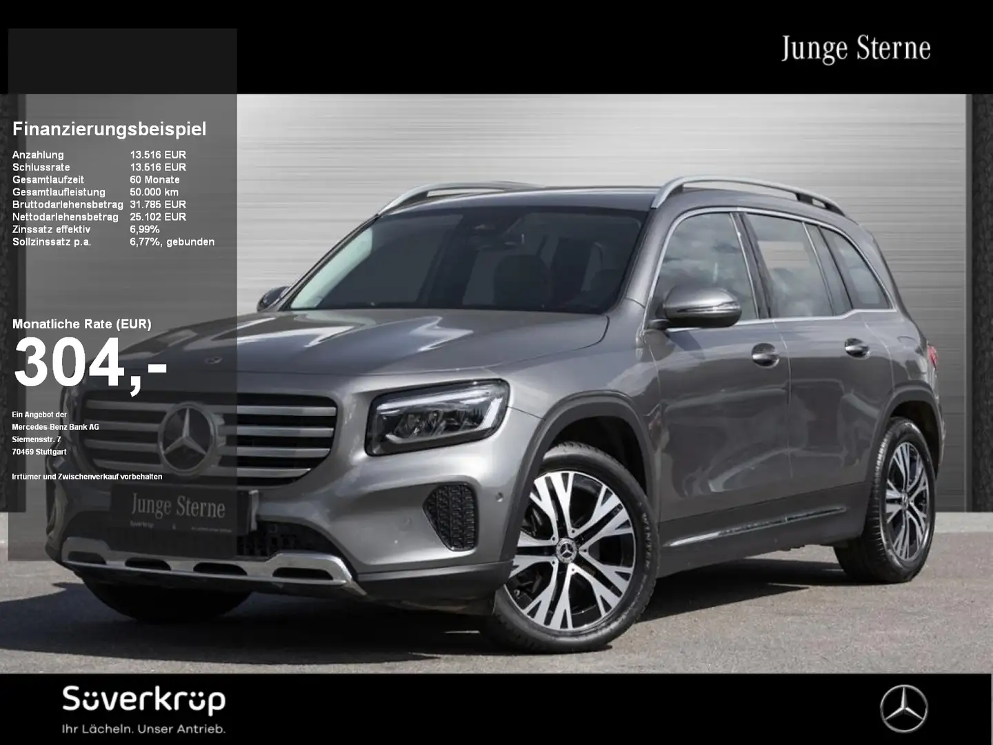 Mercedes-Benz GLB 180 d , PROGRESSIVE SPUR AHK KAMERA PDC SHZ Grau - 1