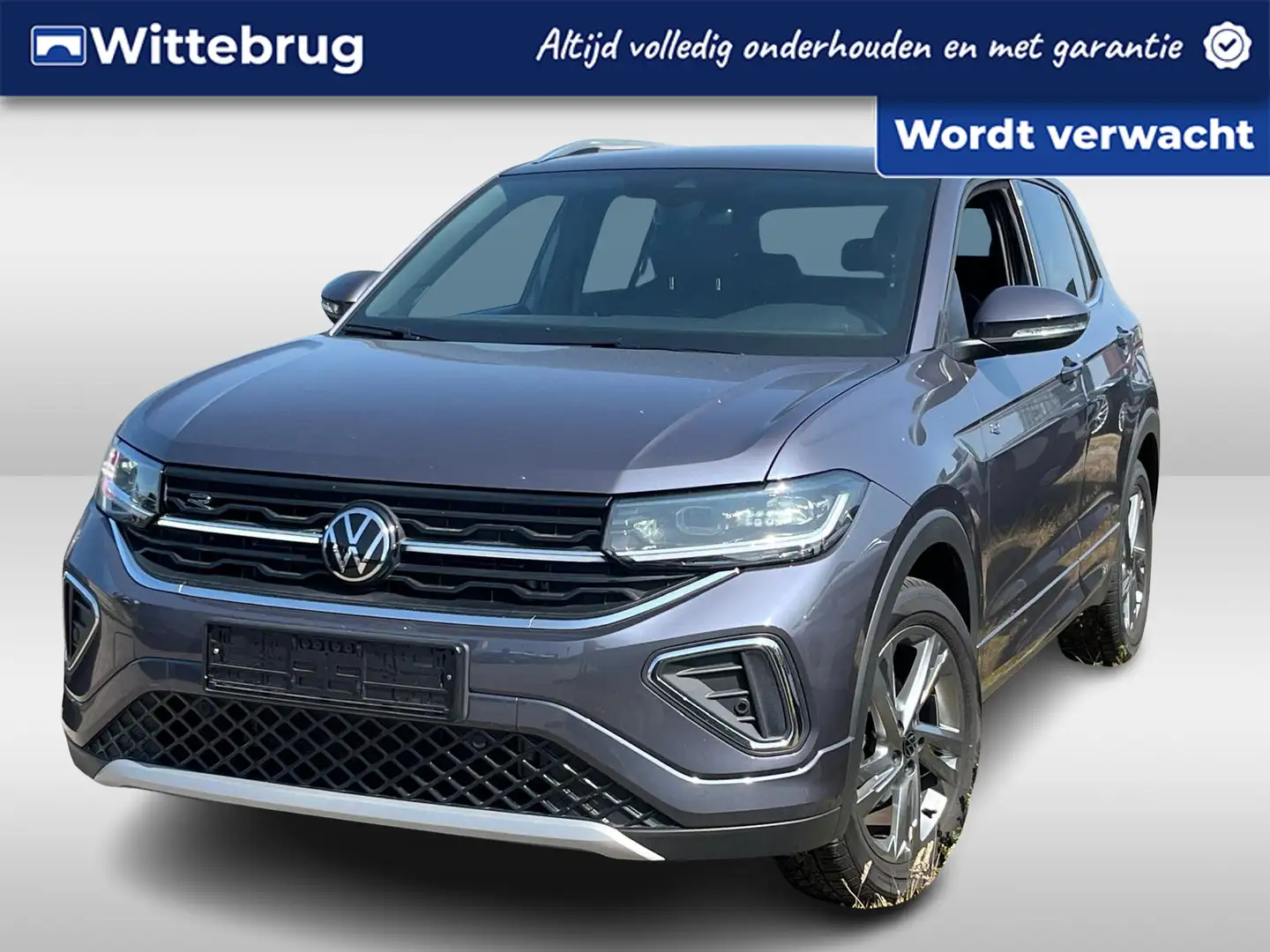 Volkswagen T-Cross 1.5 TSI 150PK DSG R-Line / App-Connect / Achteruit Gris - 1