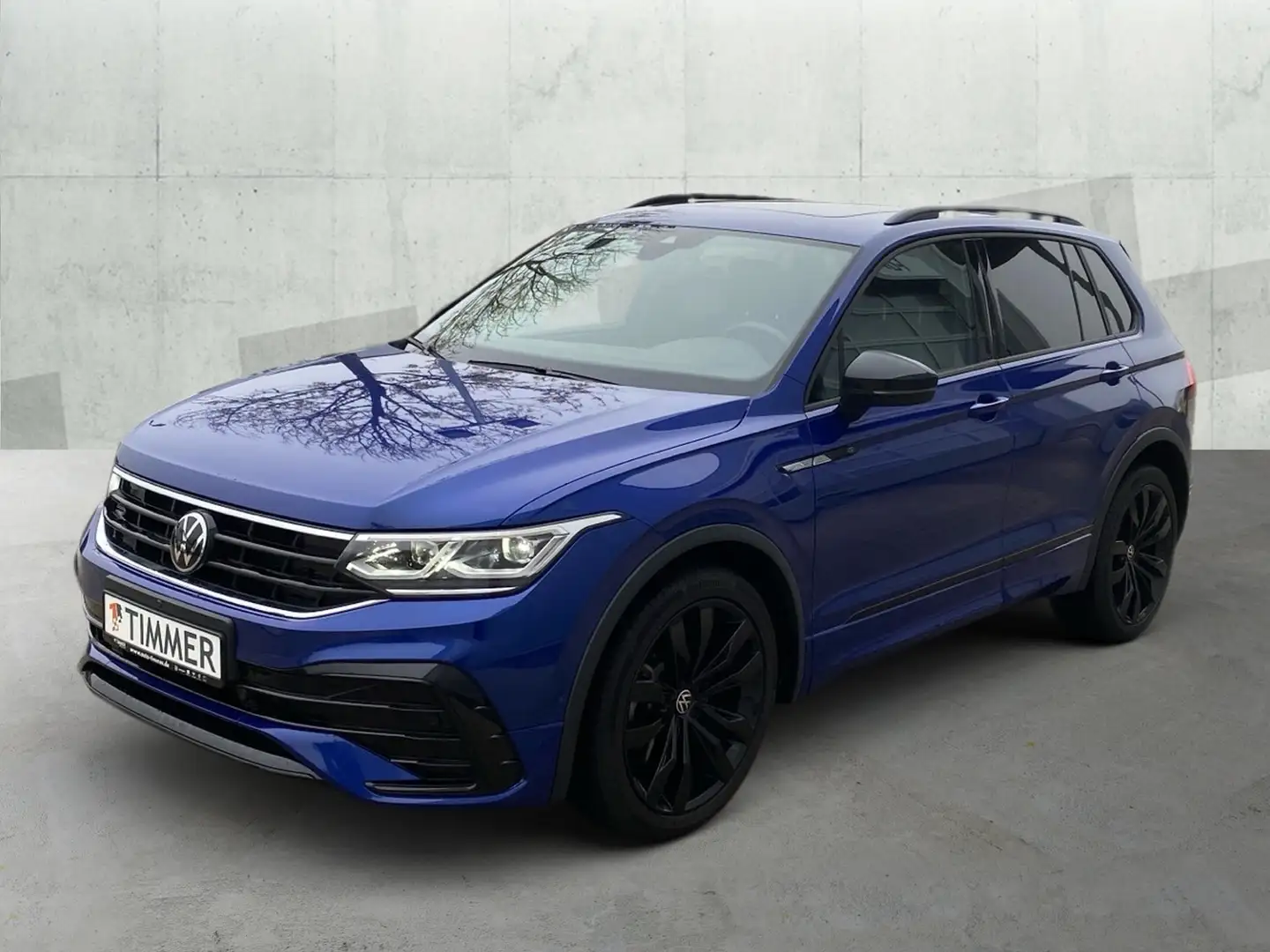 Volkswagen Tiguan 2.0 TDI DSG 4M R-LINE BLACK *AHK *IQ.LIGHT *TRAVE Blau - 2