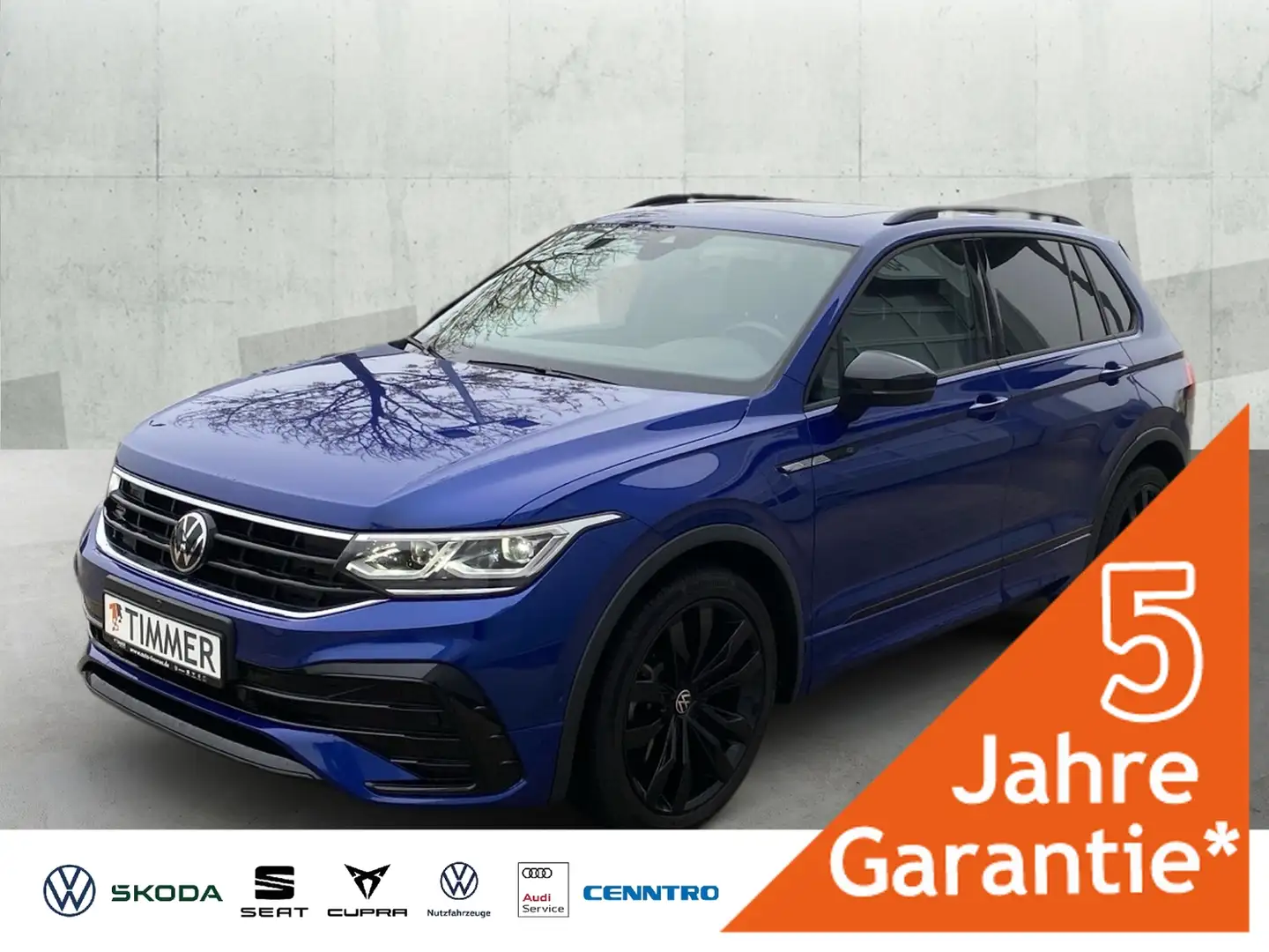 Volkswagen Tiguan 2.0 TDI DSG 4M R-LINE BLACK *AHK *IQ.LIGHT *TRAVE Blau - 1