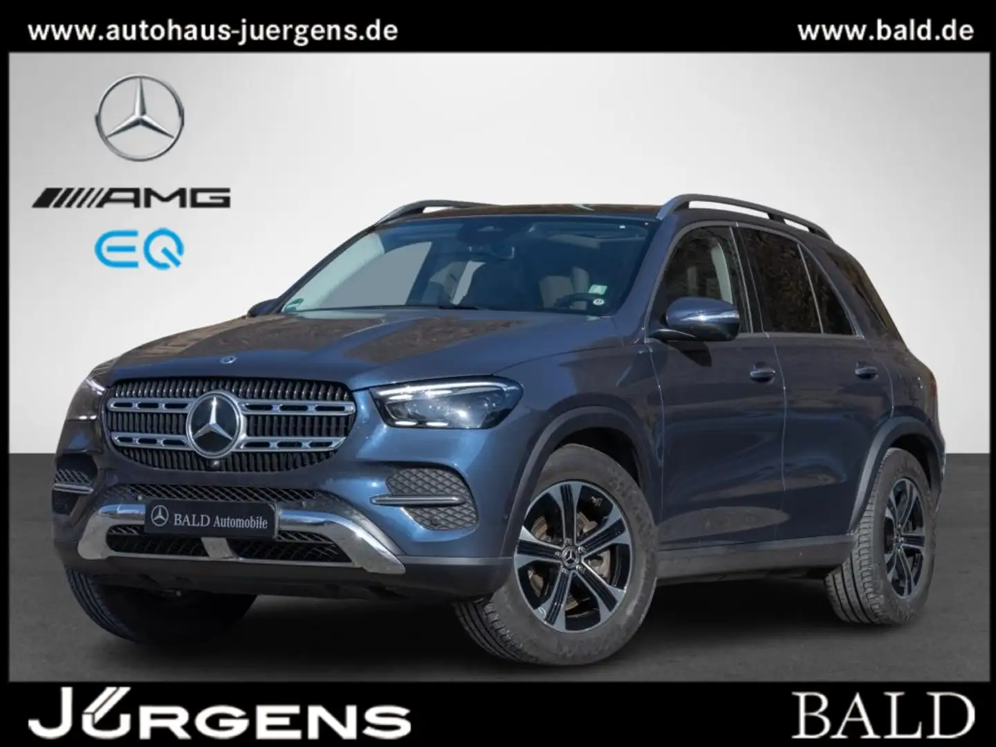Mercedes-Benz GLE 350 de 4M Wide/ILS/Pano/AHK/Burm/360/Memo/19 Blau - 1