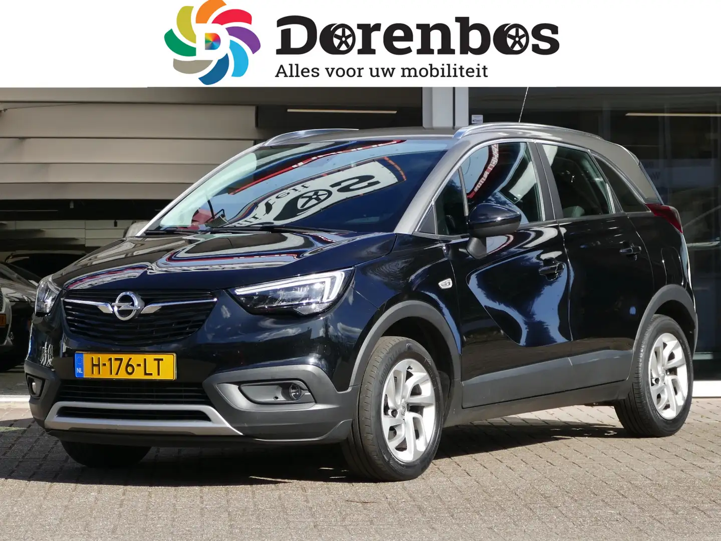 Opel Crossland X 1.2 Turbo Innovation | Apple Carplay/Android auto Zwart - 1