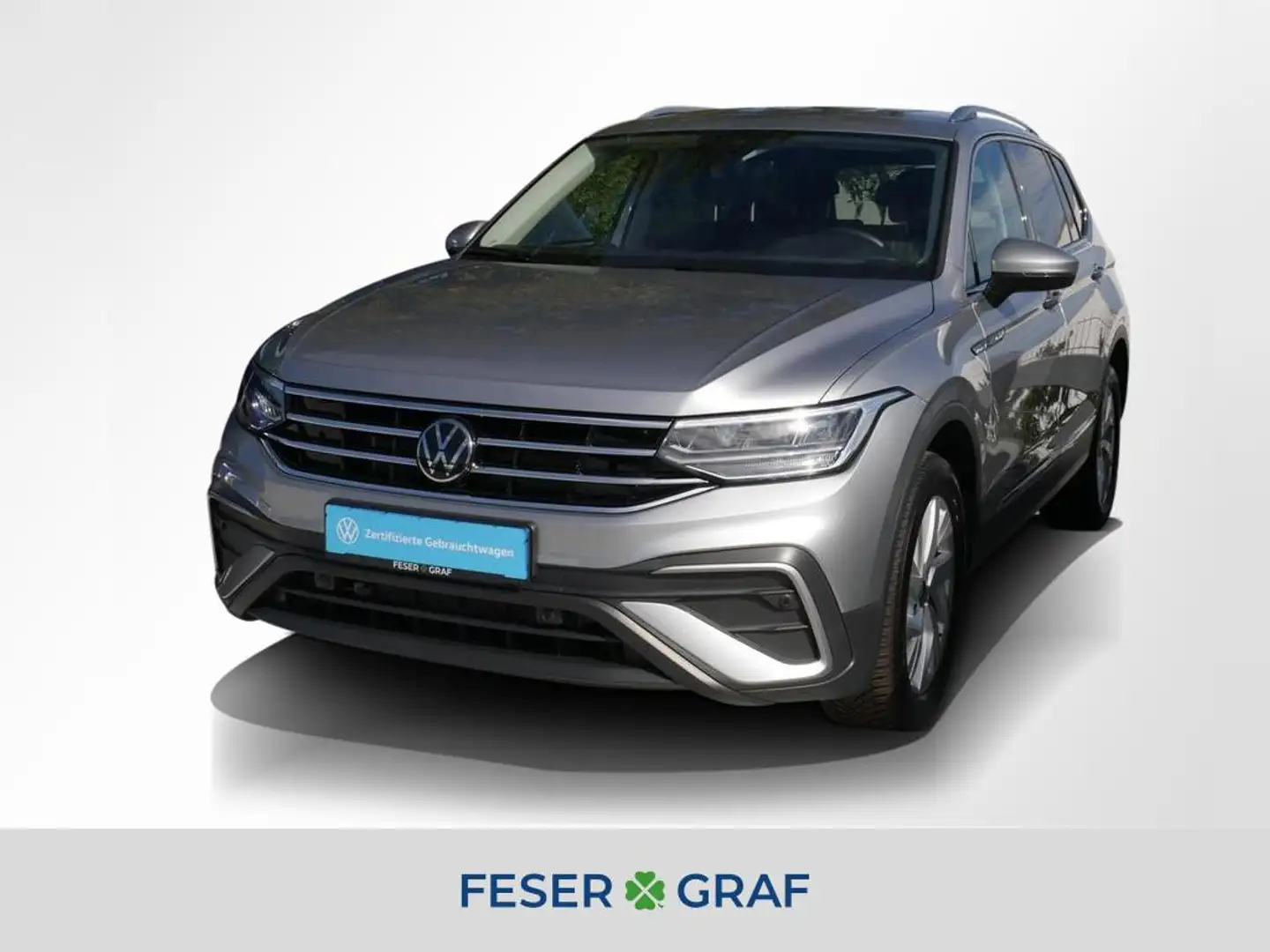 Volkswagen Tiguan Allspace 2.0 TDI Life DSG 7Si AHK RüKa Argent - 1