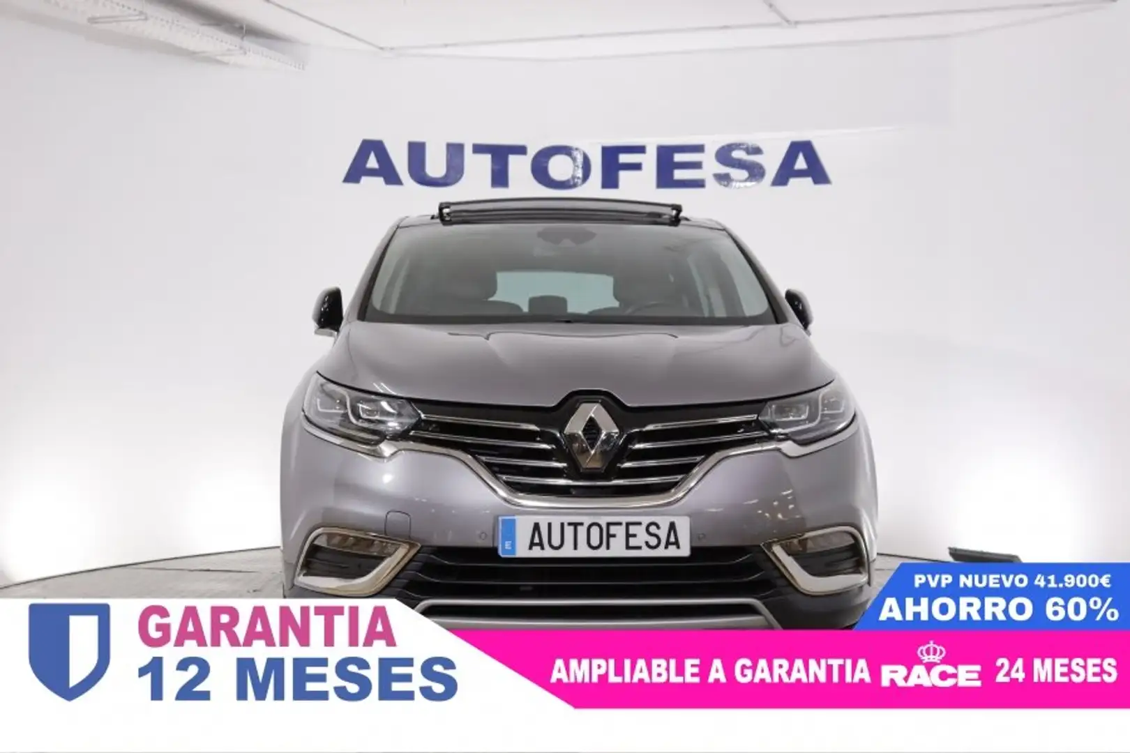 Renault Espace 1.6 DCI INTENS 160cv 7 PLAZAS AUTO 5P # TECHO ELE Gris - 2