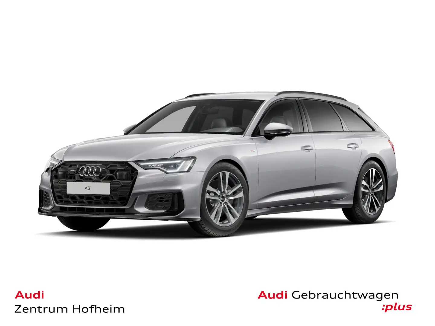 Audi A6 50 TDI qu S line tip*Matrix*Virtual*Nav Silber - 1