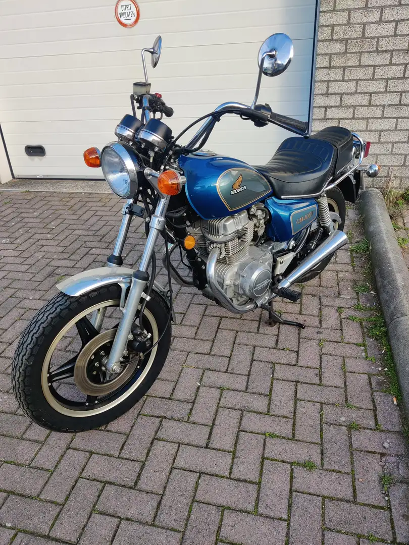 Honda CM 400 T Blauw - 1