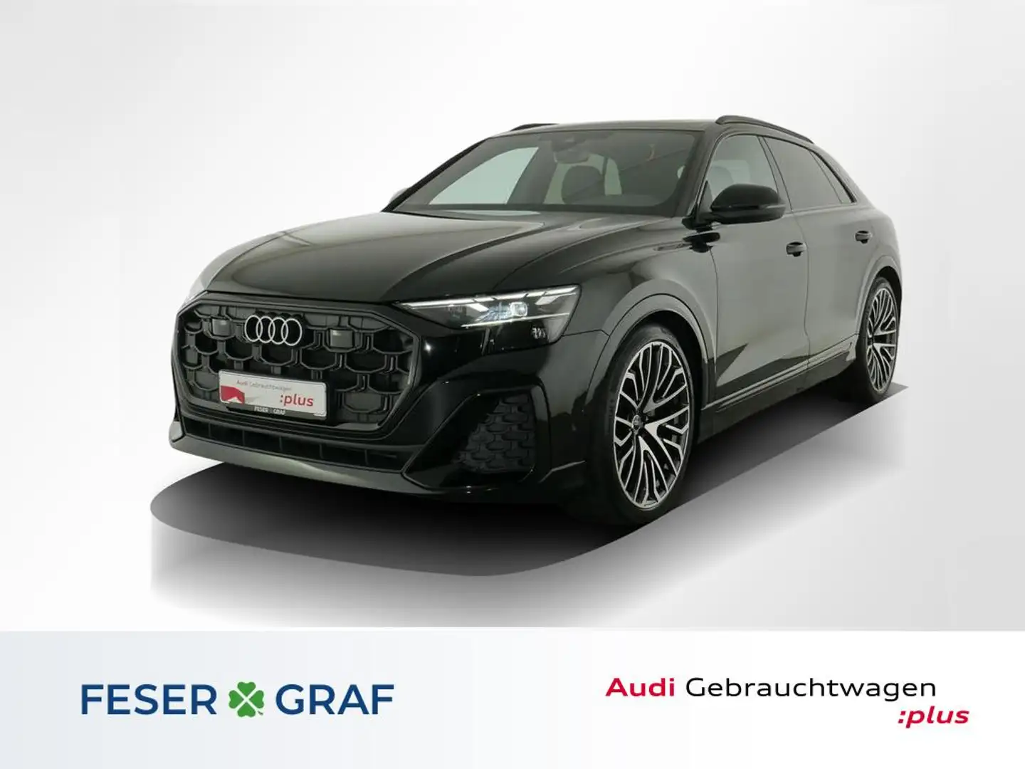 Audi Q8 S line 50 TDI quattro tiptronic Matrix/AHK/Pano./K Schwarz - 1