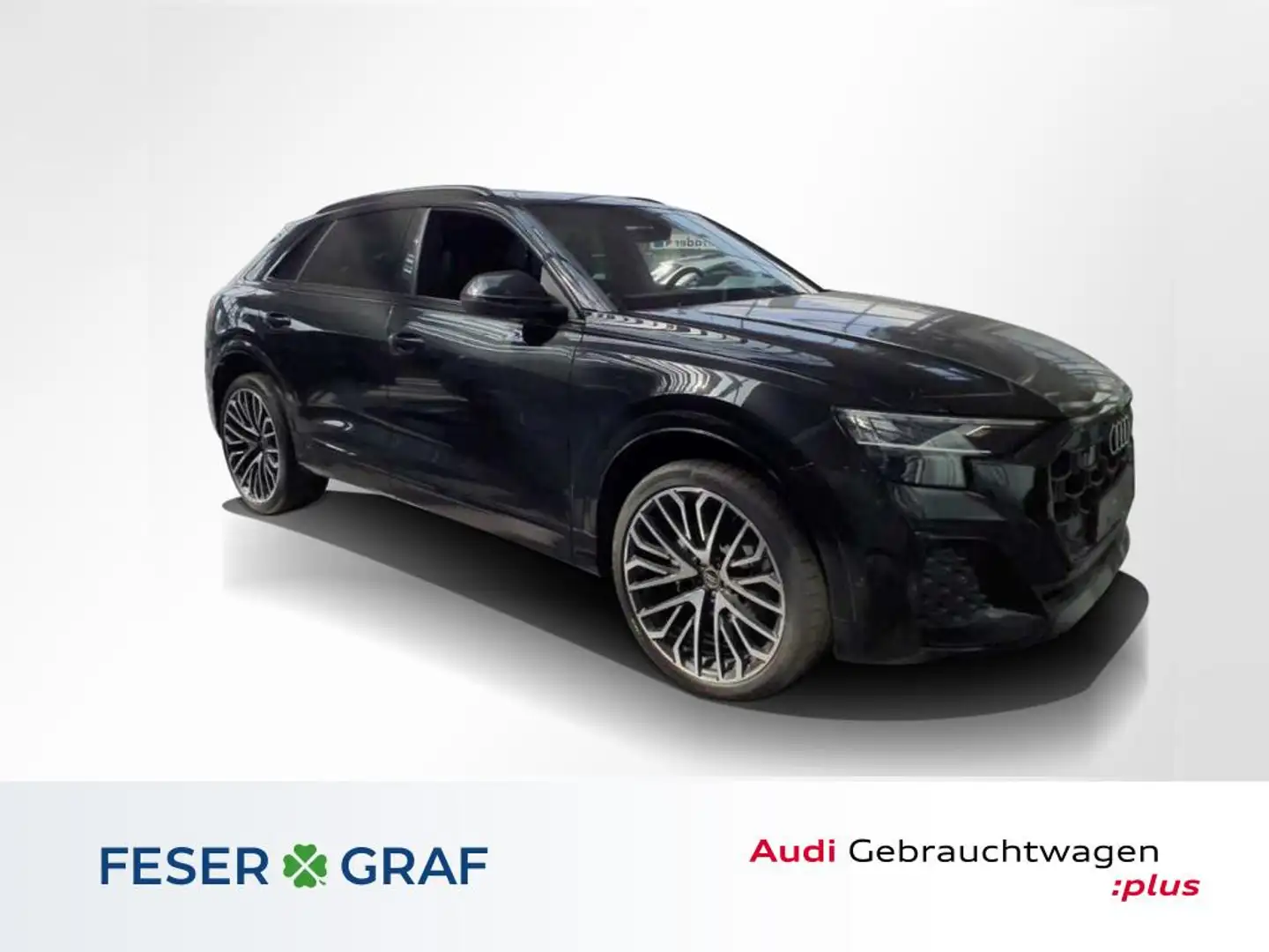 Audi Q8 S line 50 TDI quattro tiptronic Matrix/AHK/Pano./K Schwarz - 1