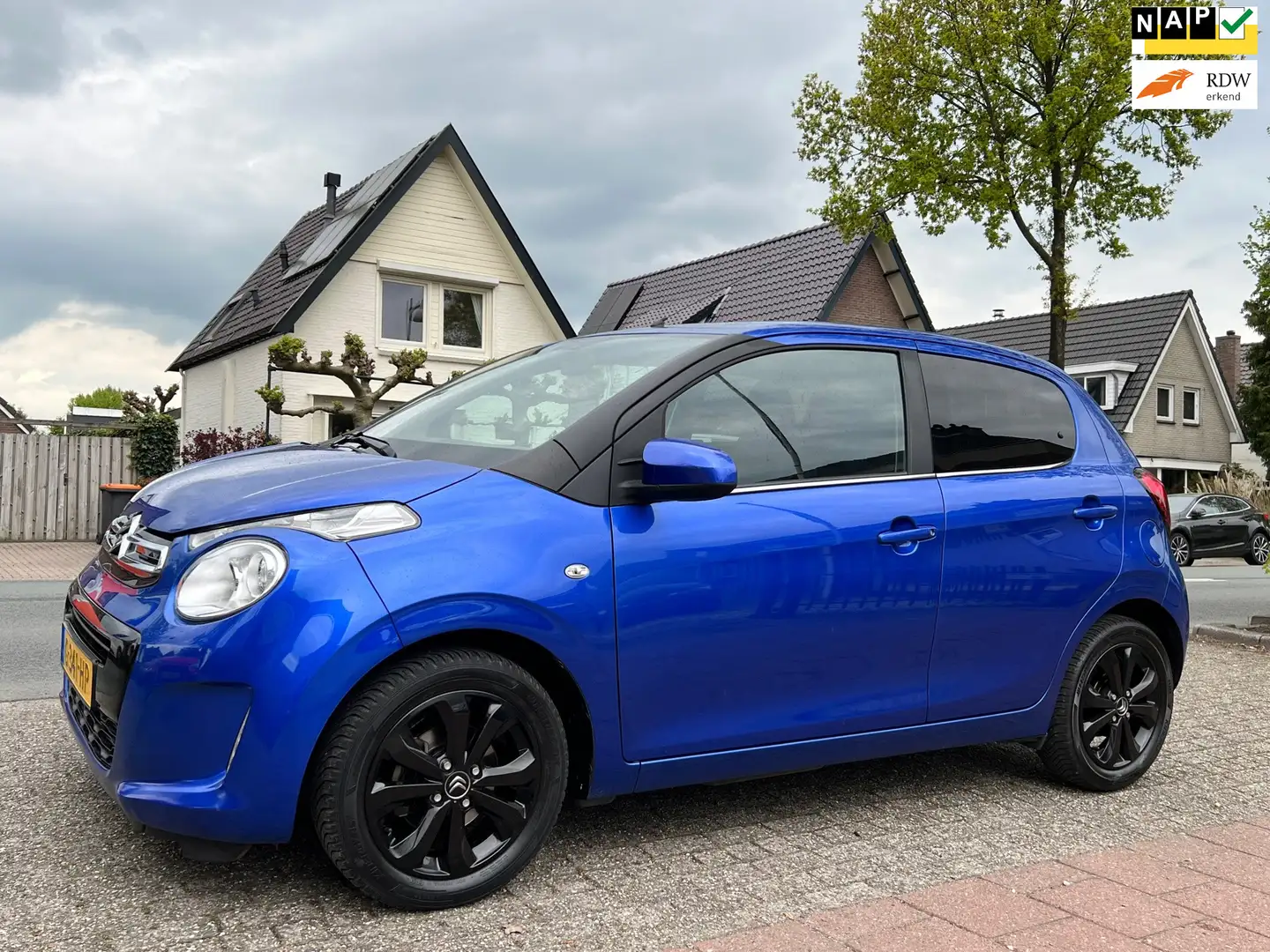 Citroen C1 1.0 VTi Shine Apple carplay clima NL-AUTO-NAP. Blu/Azzurro - 1