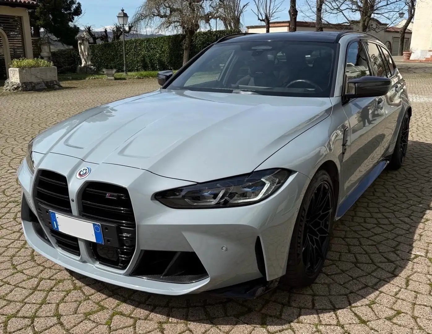 BMW M3 M3 Touring 3.0 Competition M xdrive auto Grigio - 2