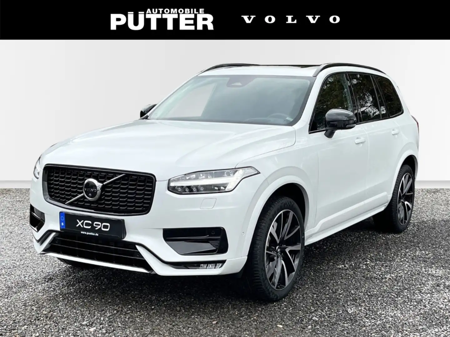 Volvo XC90 B5 AWD Diesel Ultimate Dark EU6d 7-Sitzer 21'' Sta Weiß - 1