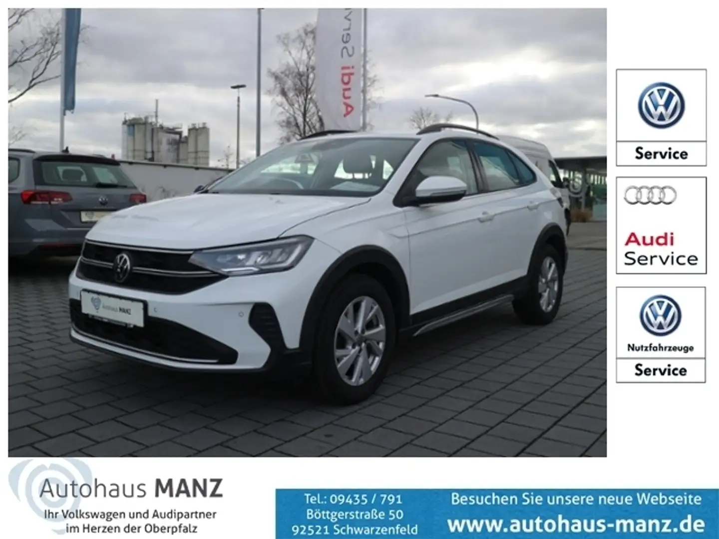 Volkswagen Taigo 1.0 TSI Life KLIMA LED NAVI ALU Blanc - 1