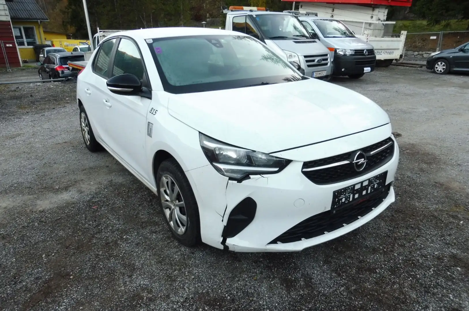 Opel Corsa F Edition LKW Weiß - 2