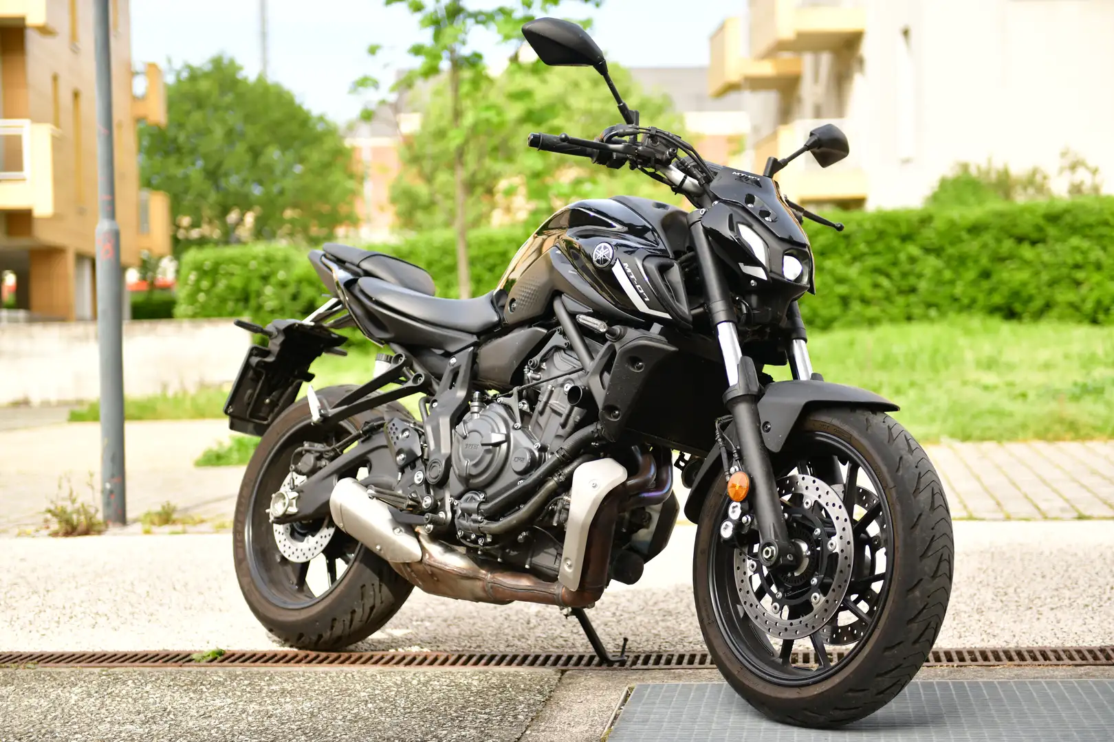 Yamaha MT-07 Pure 35kw Nero - 1