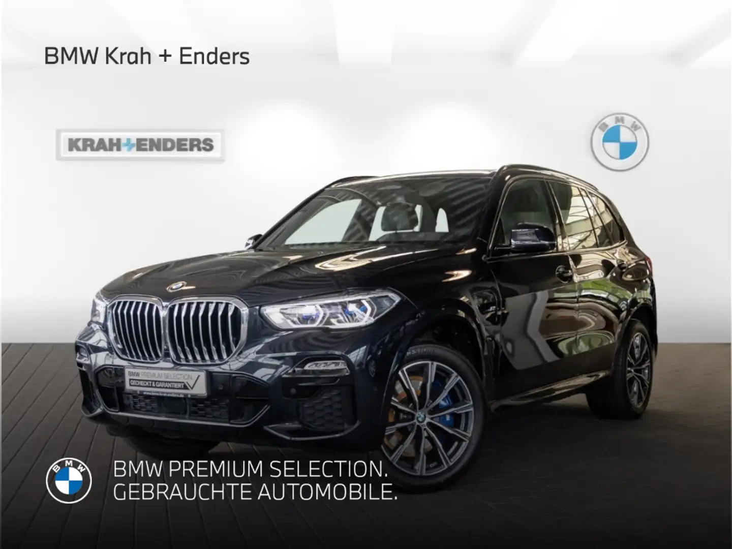 BMW X5 xDrive45eMSport+AHK+Navi+Leder+HUD+Laserlicht Noir - 1