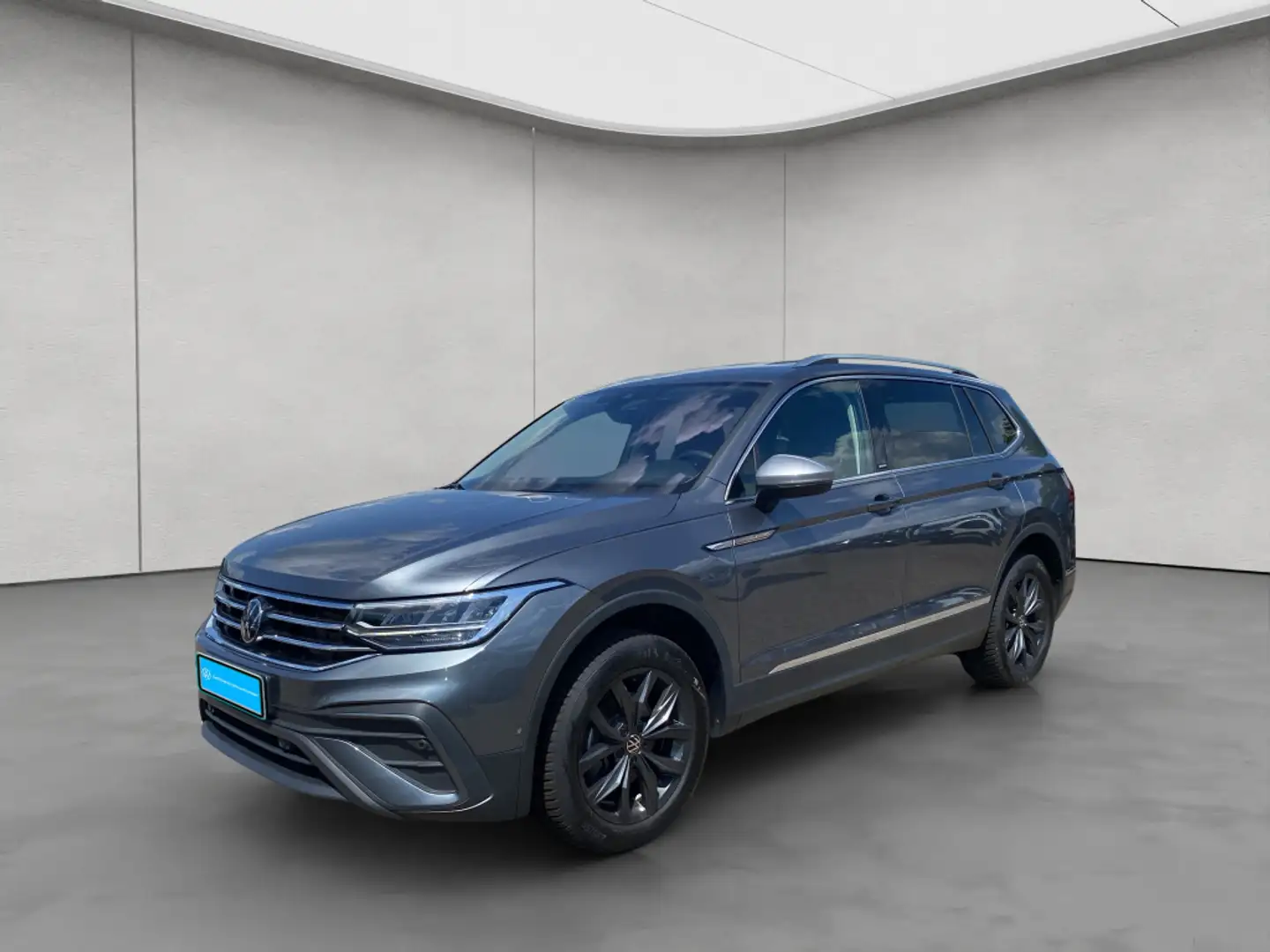 Volkswagen Tiguan Allspace 2.0 TDI SCR DSG Move AHK NAV LED G Grau - 2