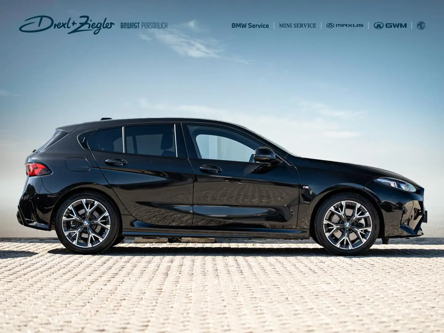 BMW 123 xDrive M-Sport AHK PANO ACC AdLED Aktiv H&K Negro - 2