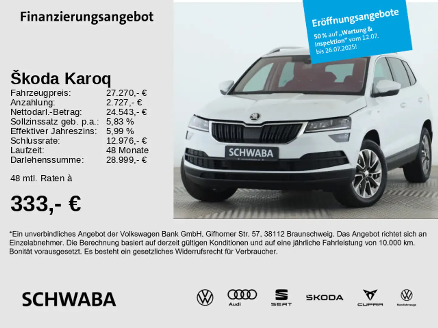 Skoda Karoq Ambition 2.0 TDI DSG 4x4 *AHK*ACC*VIRTUAL* Bílá - 1