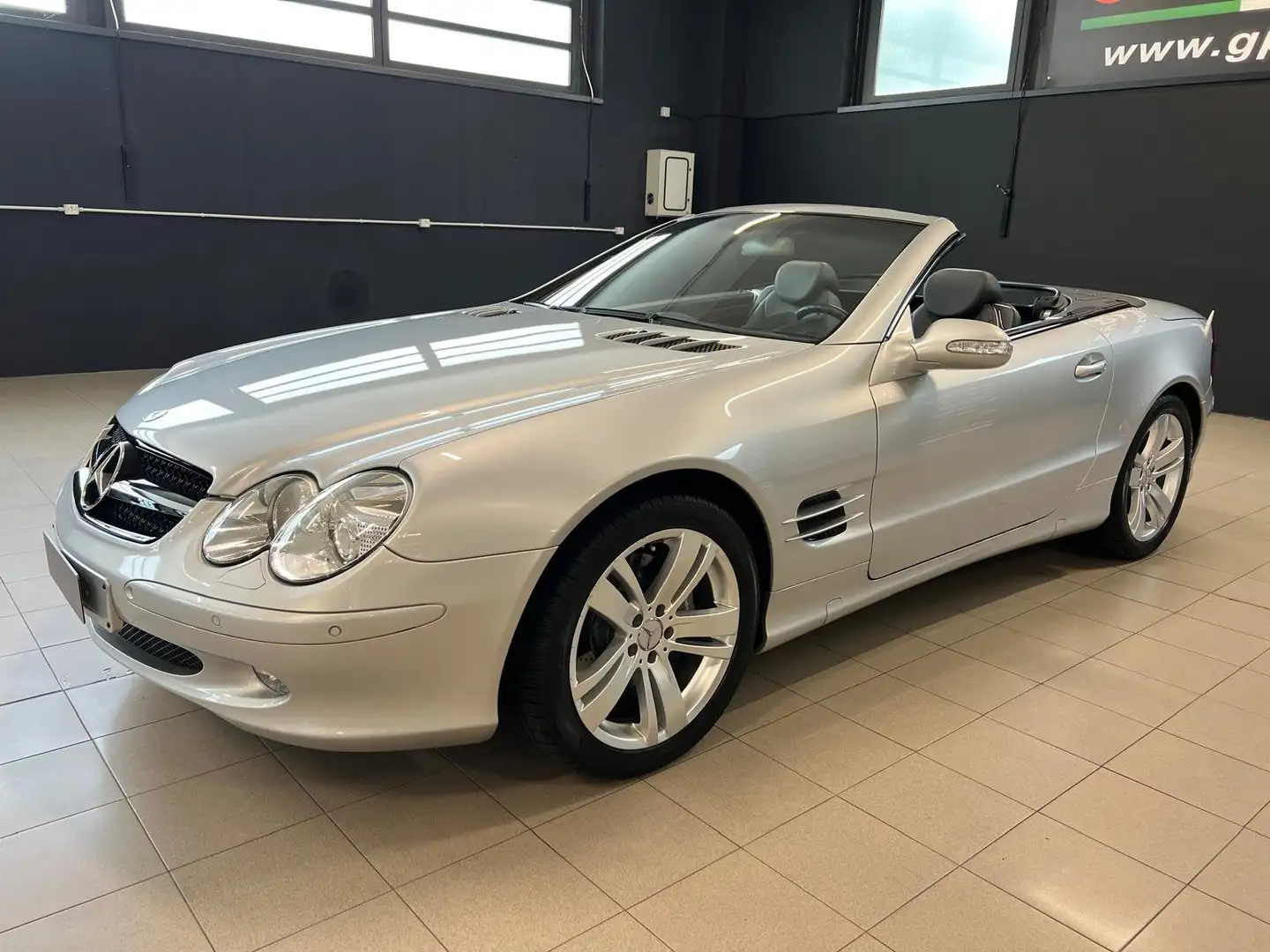 Mercedes-Benz SL 500 V8 306CV  1 PROPRIETARIO ! SOLO 65000KM ! UNICA ! Silber - 2