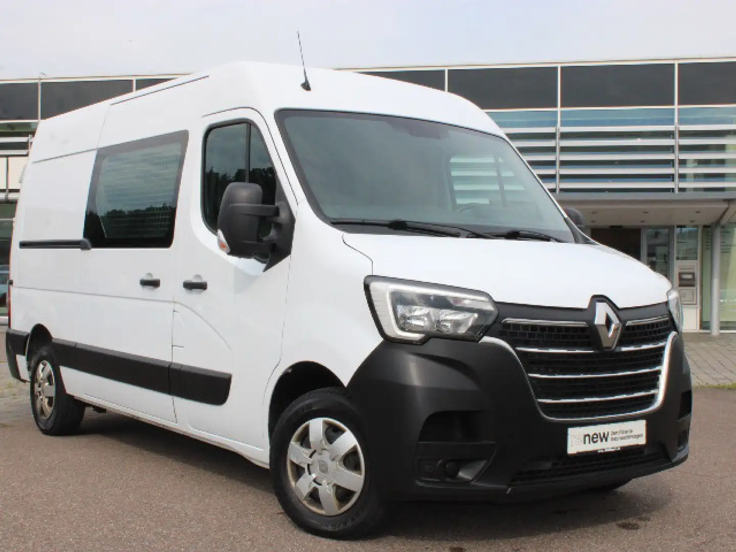 Renault Master dCi 150 L2H2 3,5t teilverglast Navi AHK Weiß - 2