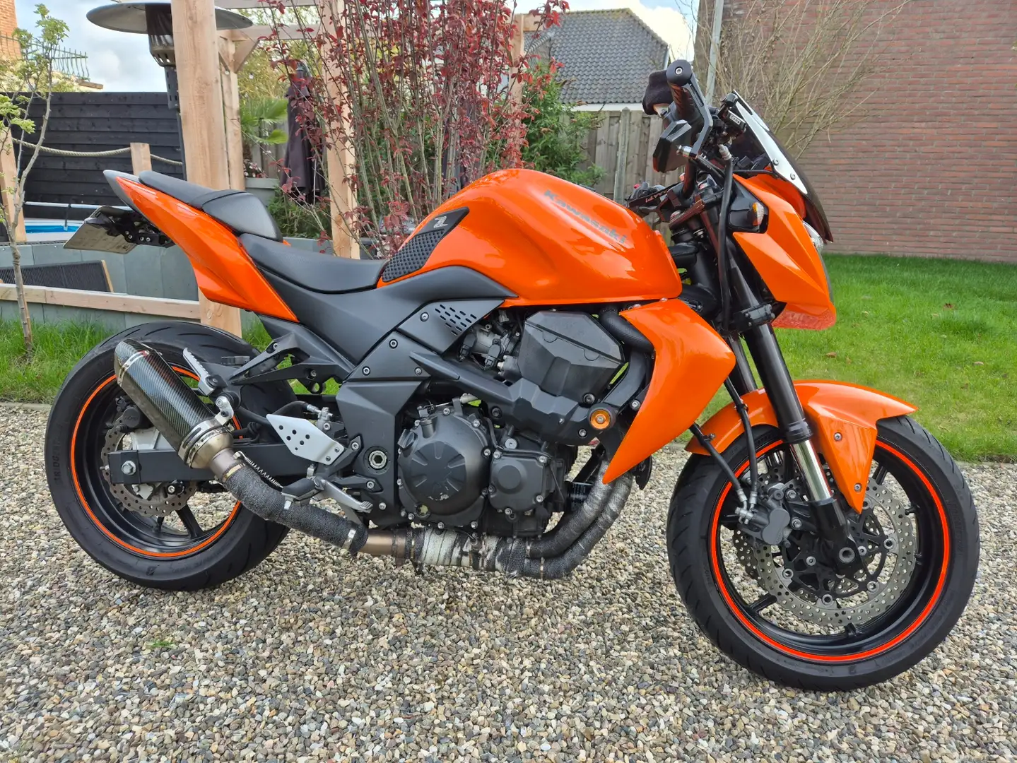 Kawasaki Z 750 Naranja - 2
