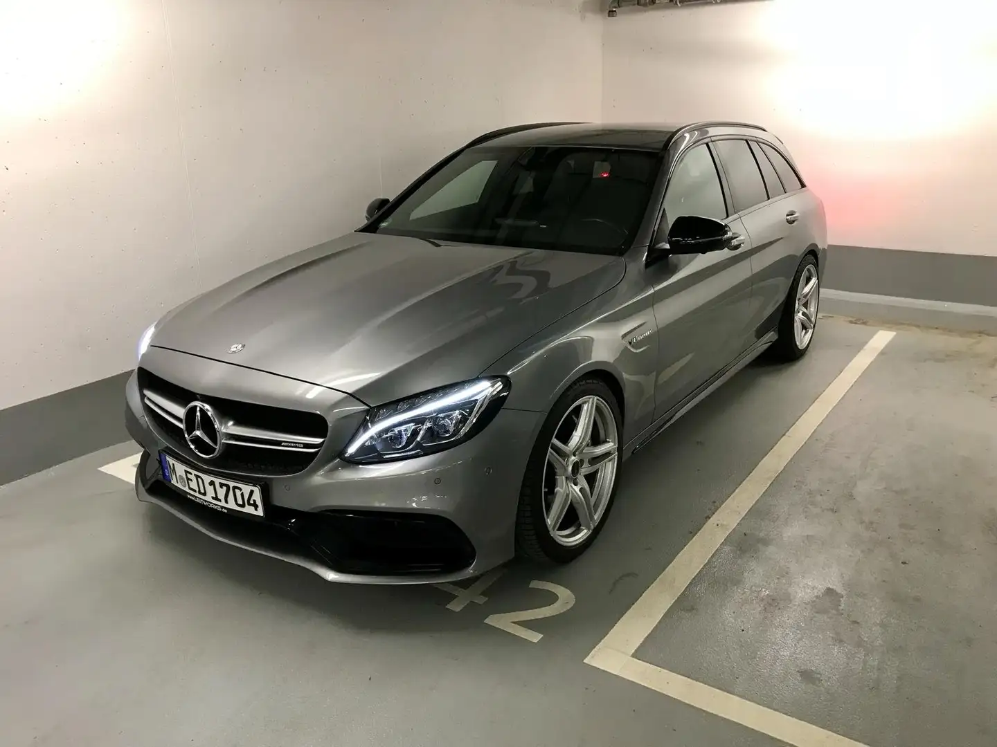 Mercedes-Benz C 63 AMG AMG C 63 T AMG Speedshift 7G-MCT Gri - 2