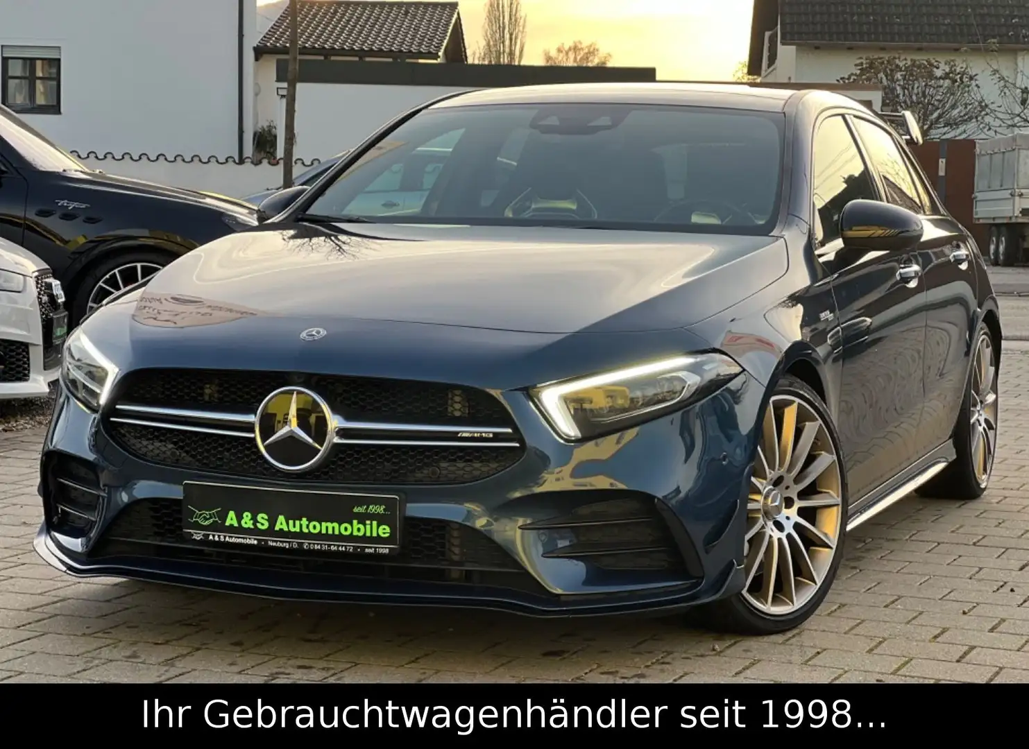 Mercedes-Benz A 35 AMG 4M Edition 1 *AERO/PERF.SITZE/PANO/VOLL Blau - 1