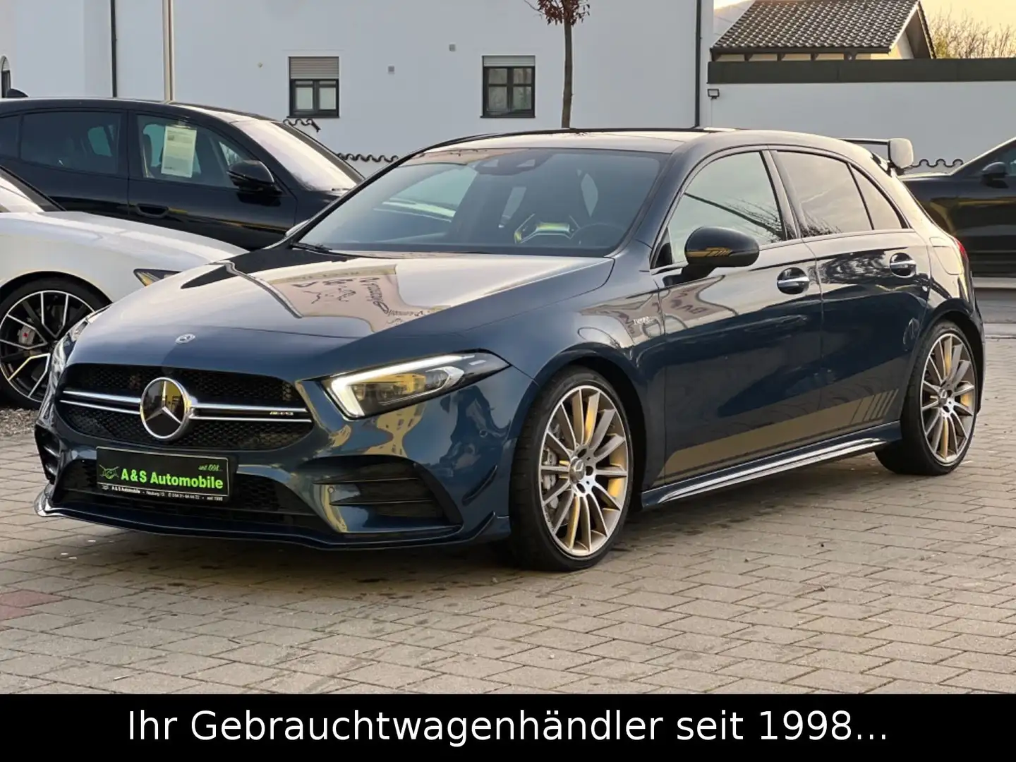 Mercedes-Benz A 35 AMG 4M Edition 1 *AERO/PERF.SITZE/PANO/VOLL Blau - 2