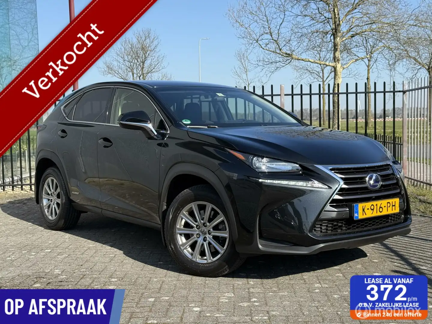 Lexus NX 300h 300h|Leer|Camera|Rijklaar Czarny - 1