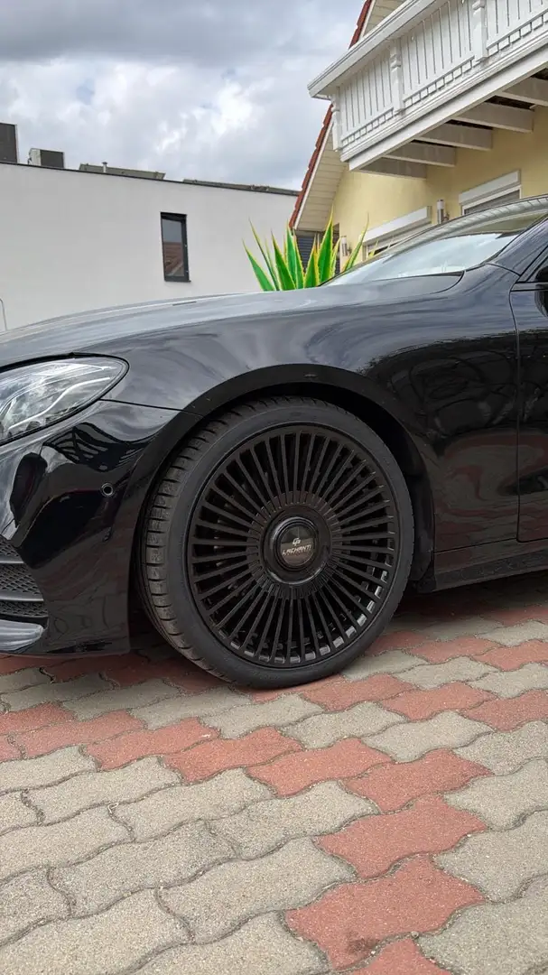 Mercedes-Benz E 220 Inn Außen AMG Leine Schwarz - 1