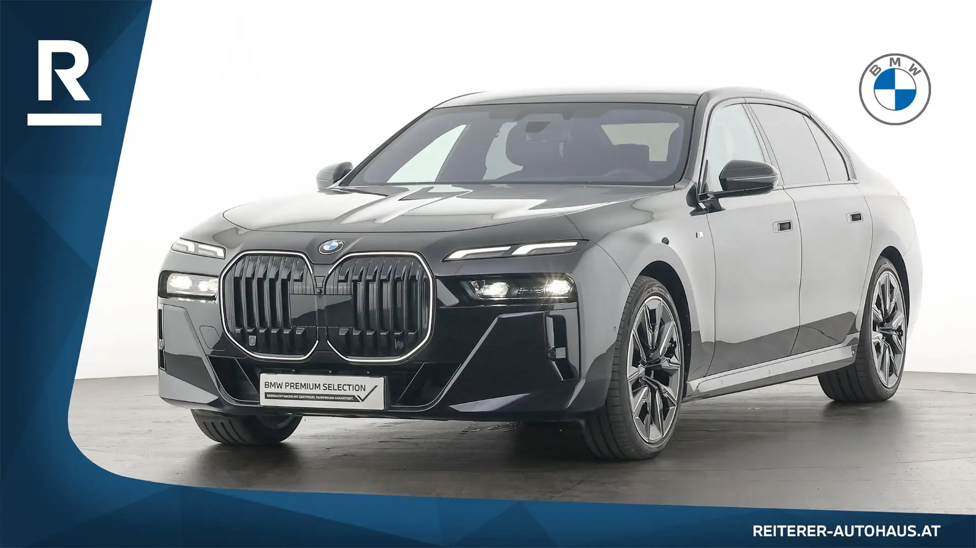 BMW 740 d xDrive *M-Sportpaket Pro *Automatiktüren *AHK Schwarz - 1