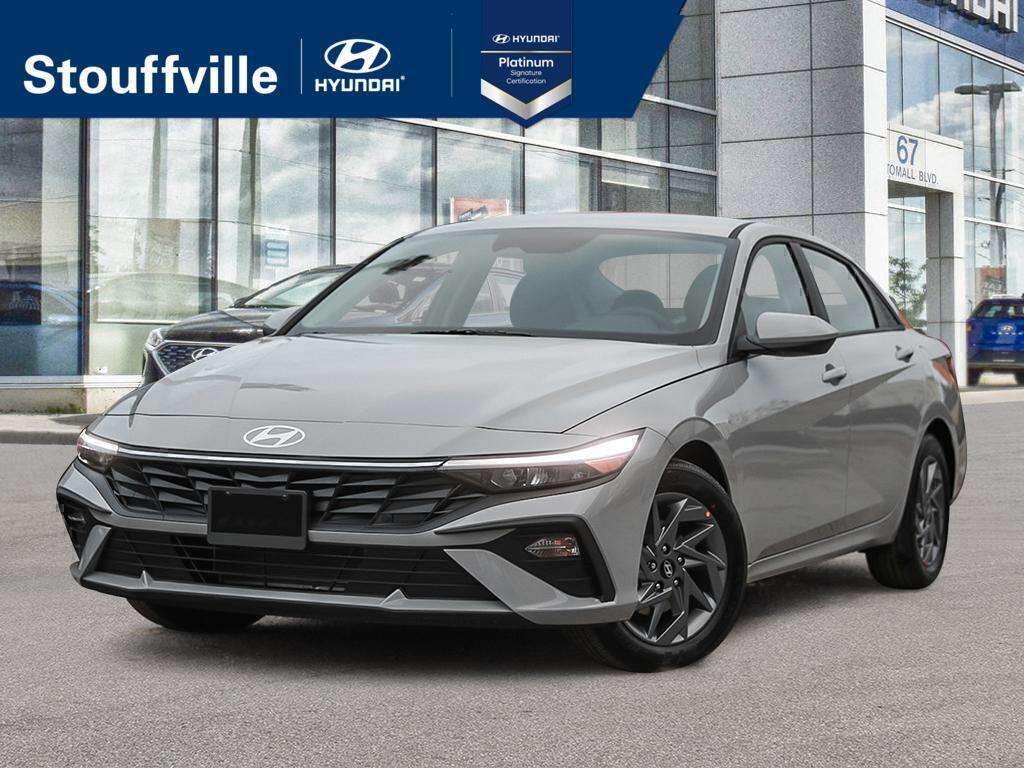 Gray 2026 Hyundai Elantra Sedan Automatic