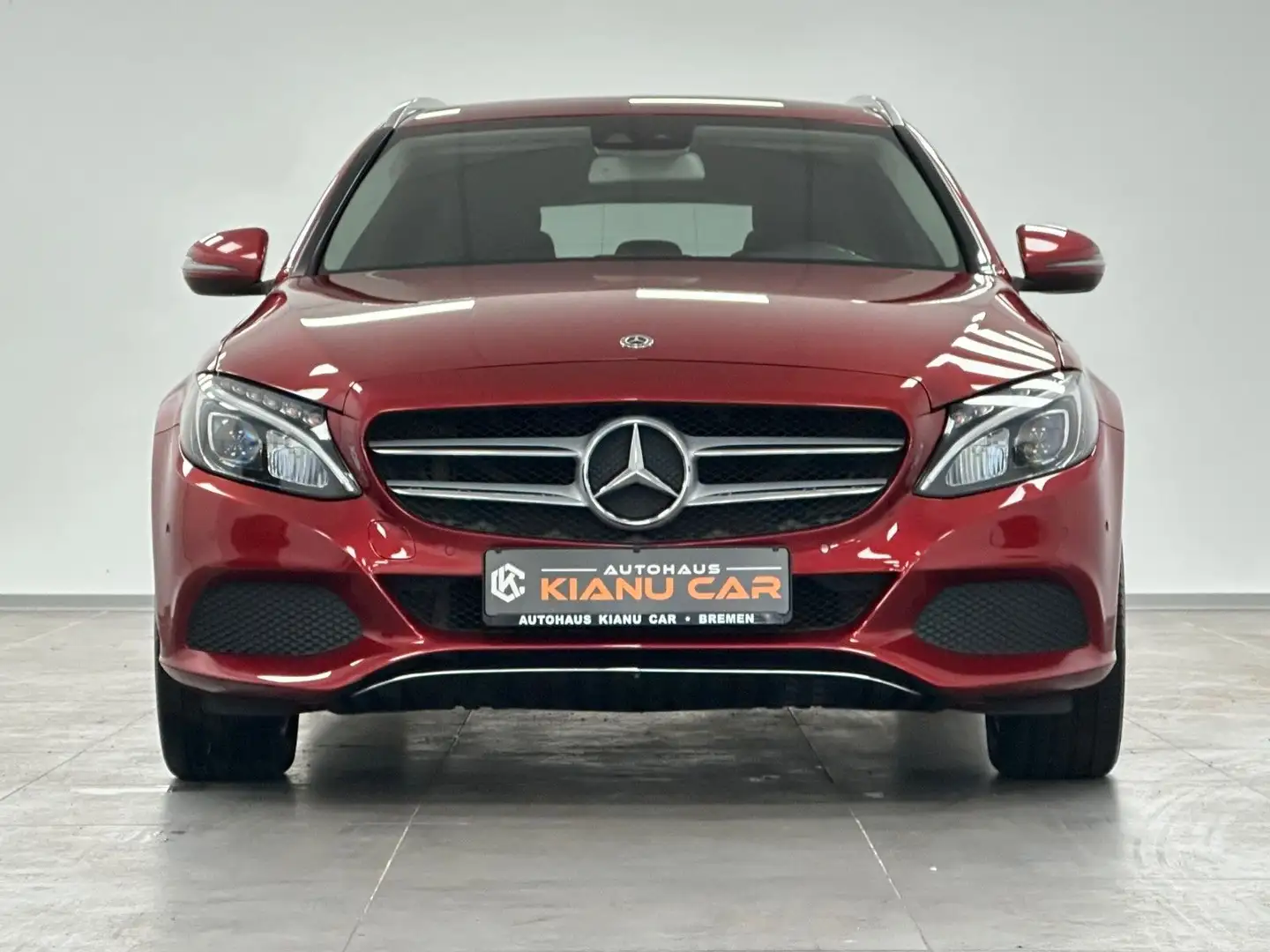 Mercedes-Benz C 220 AVANTGARDE.NAVI.AHK.PDC.SHZ.TEMP.EUR6 Rot - 2
