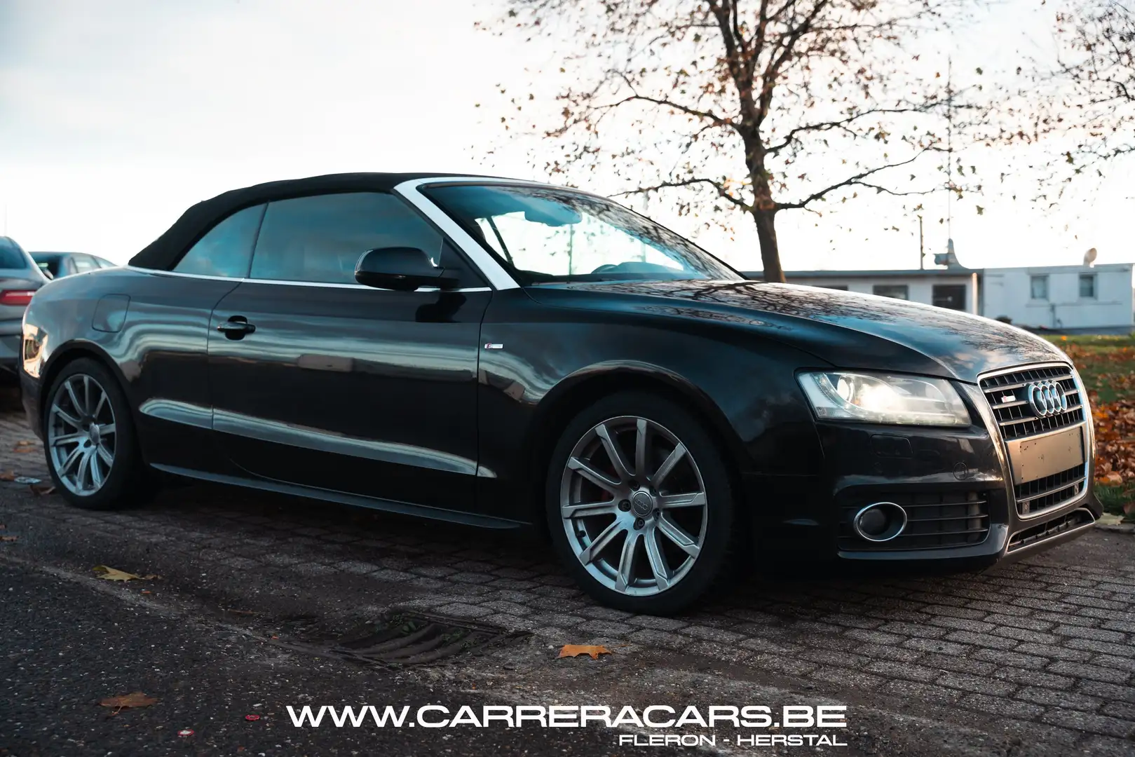 Audi A5 Cabriolet 1.8 TFSI S line*|CUIR*XENON*NAVI*CRUISE Noir - 1